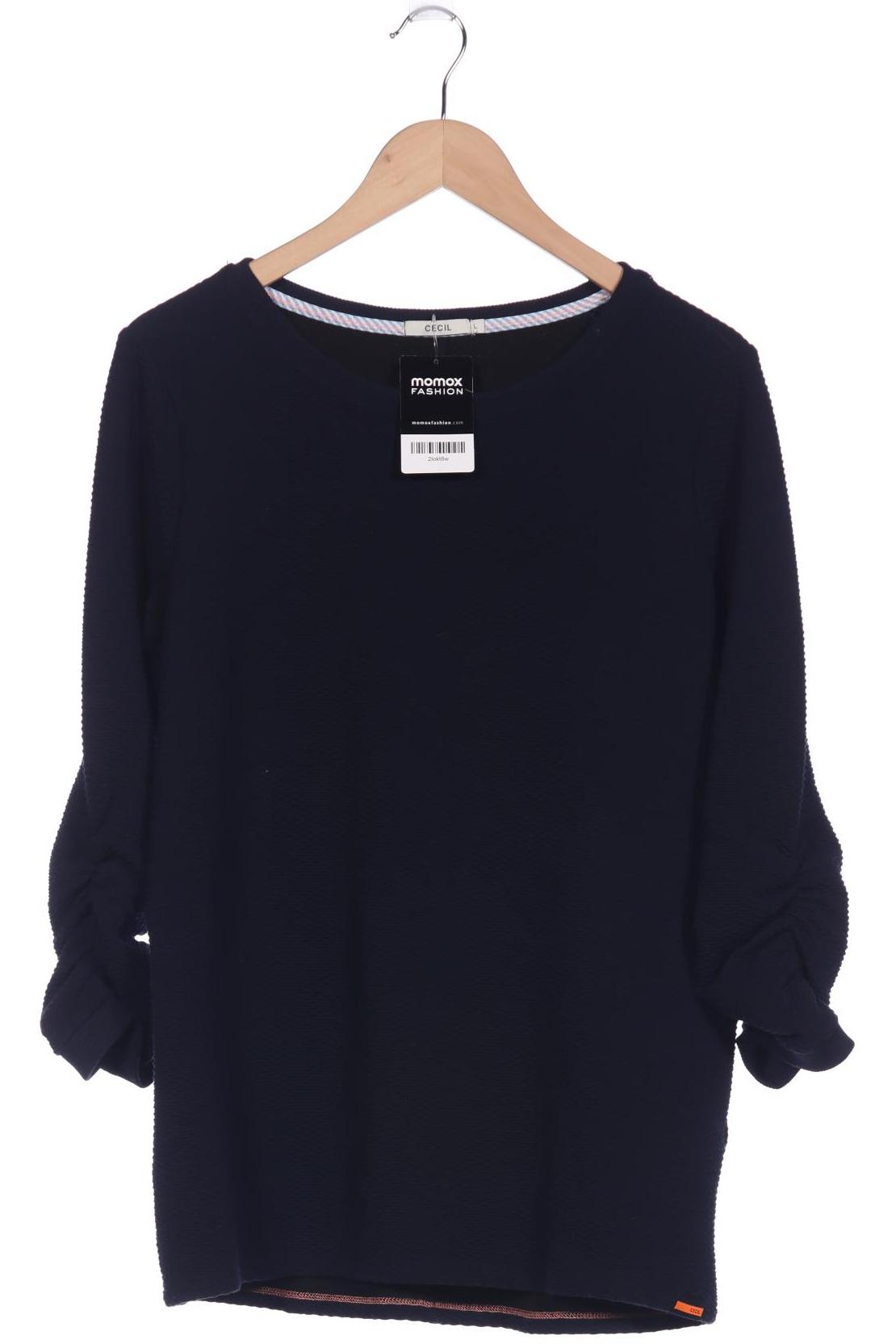 

Cecil Damen Sweatshirt, marineblau, Gr. 42