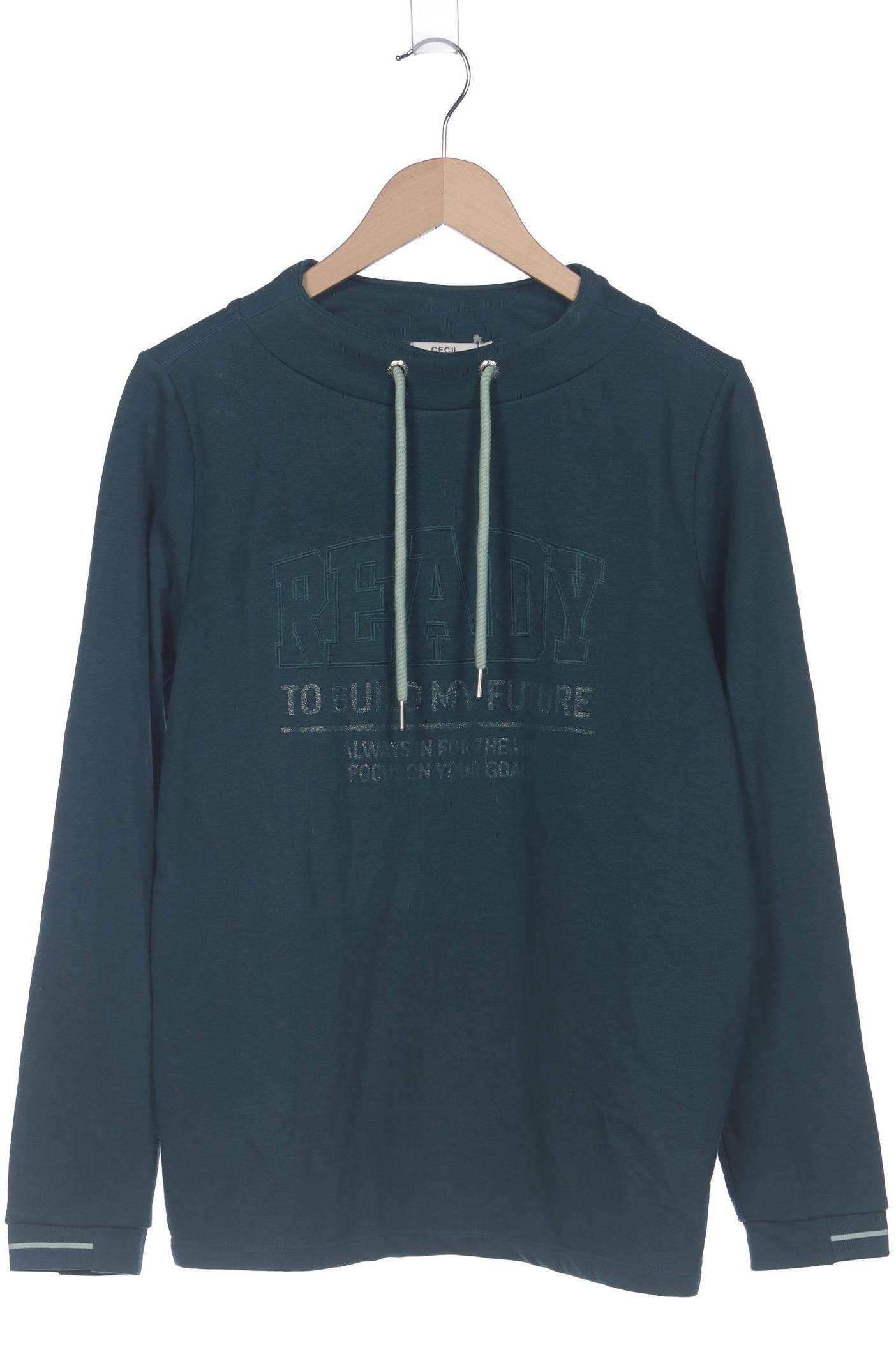 

Cecil Damen Sweatshirt, türkis, Gr. 42