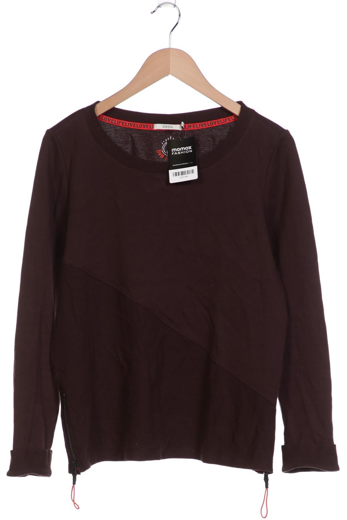 

Cecil Damen Sweatshirt, braun, Gr. 36