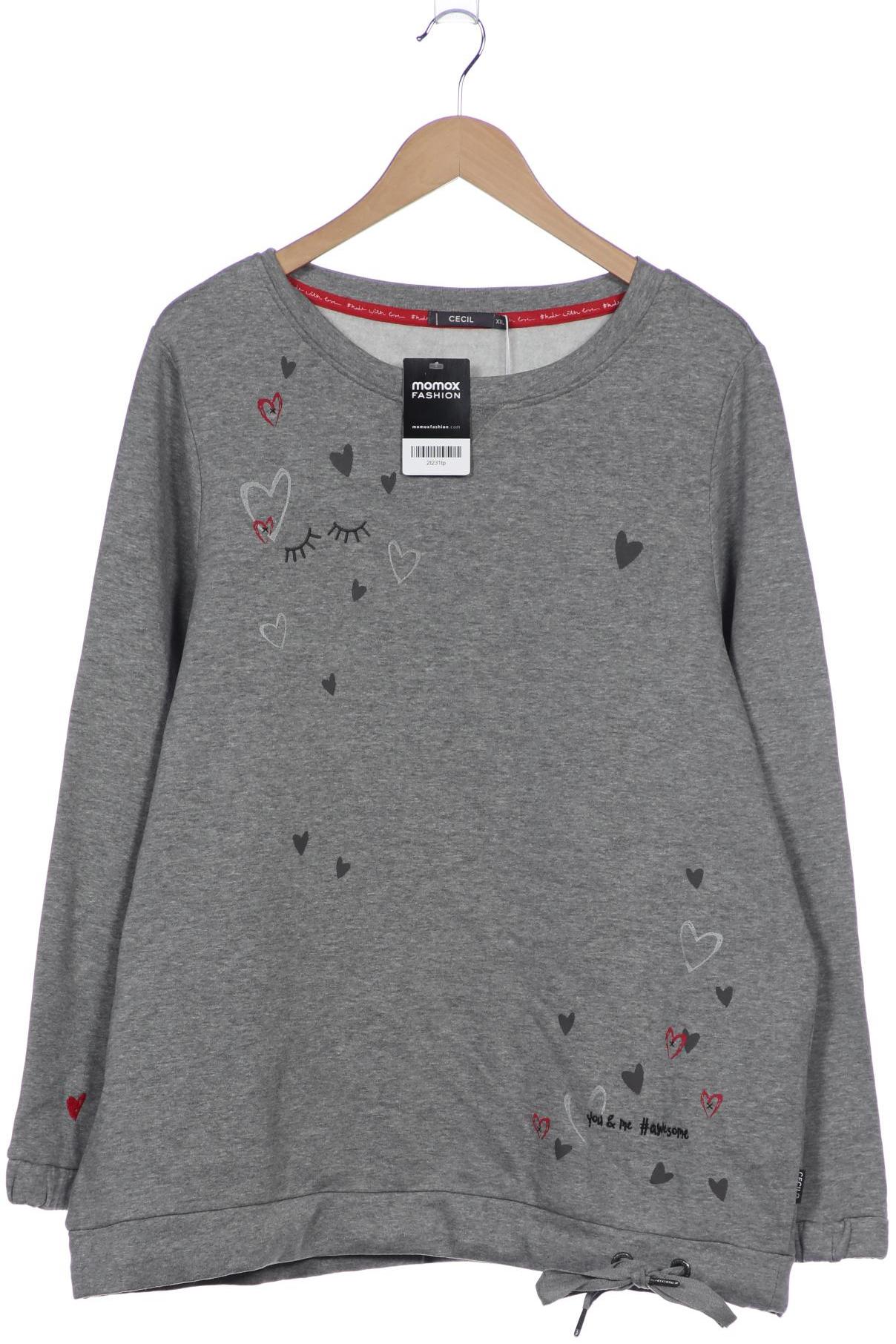 

Cecil Damen Sweatshirt, grau, Gr. 46