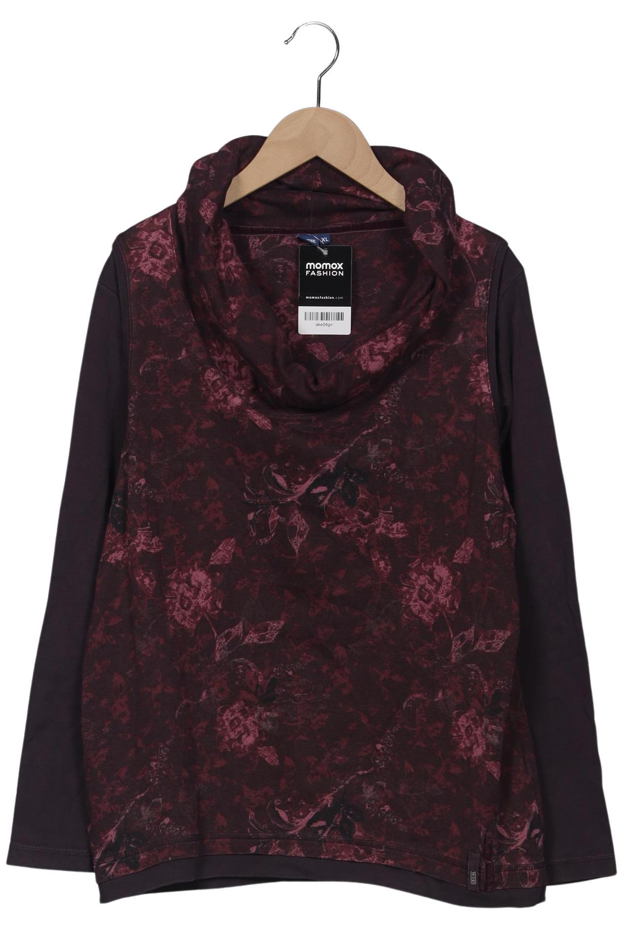 

Cecil Damen Sweatshirt, bordeaux, Gr. 44