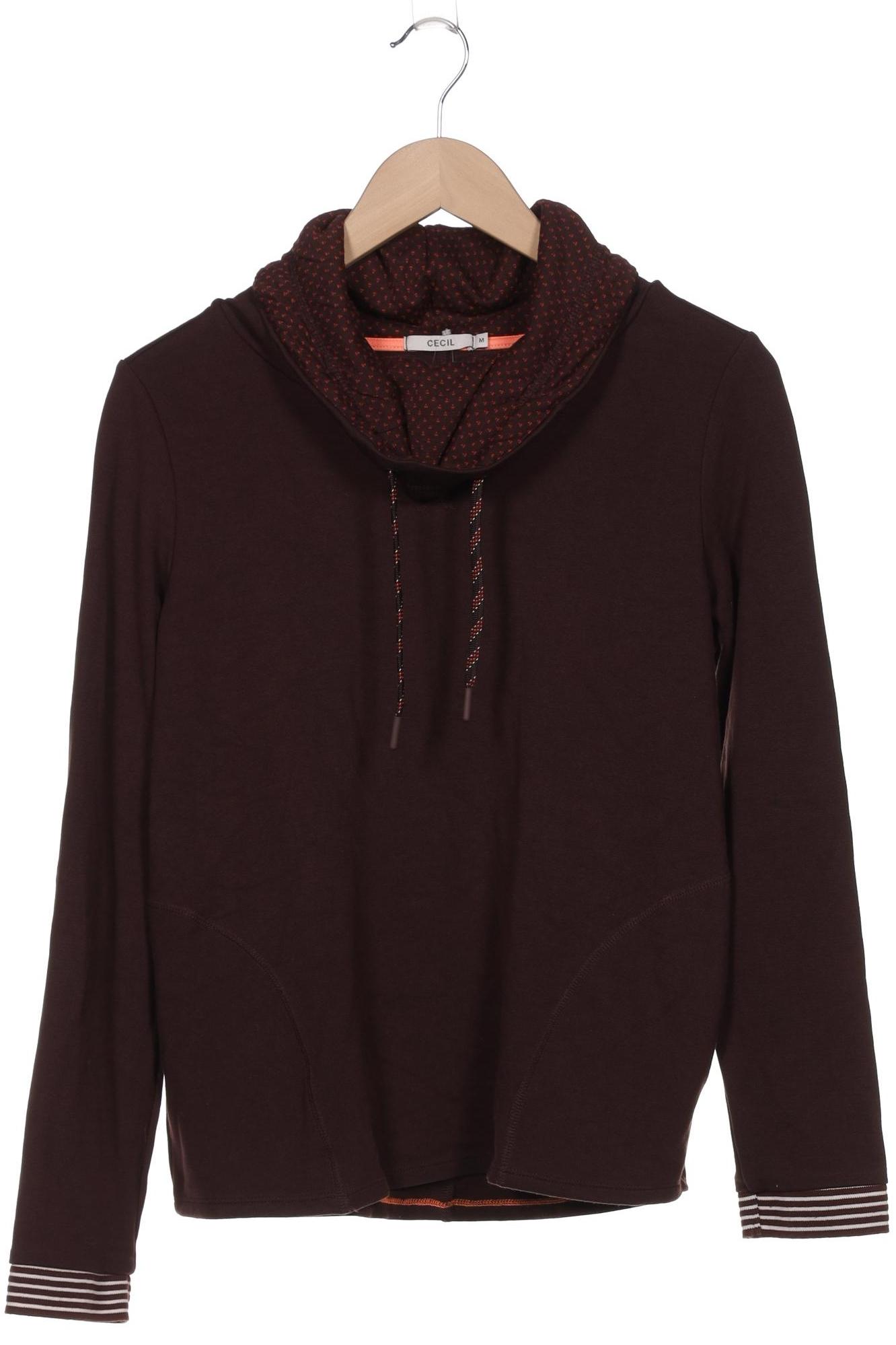 

Cecil Damen Sweatshirt, bordeaux, Gr. 38