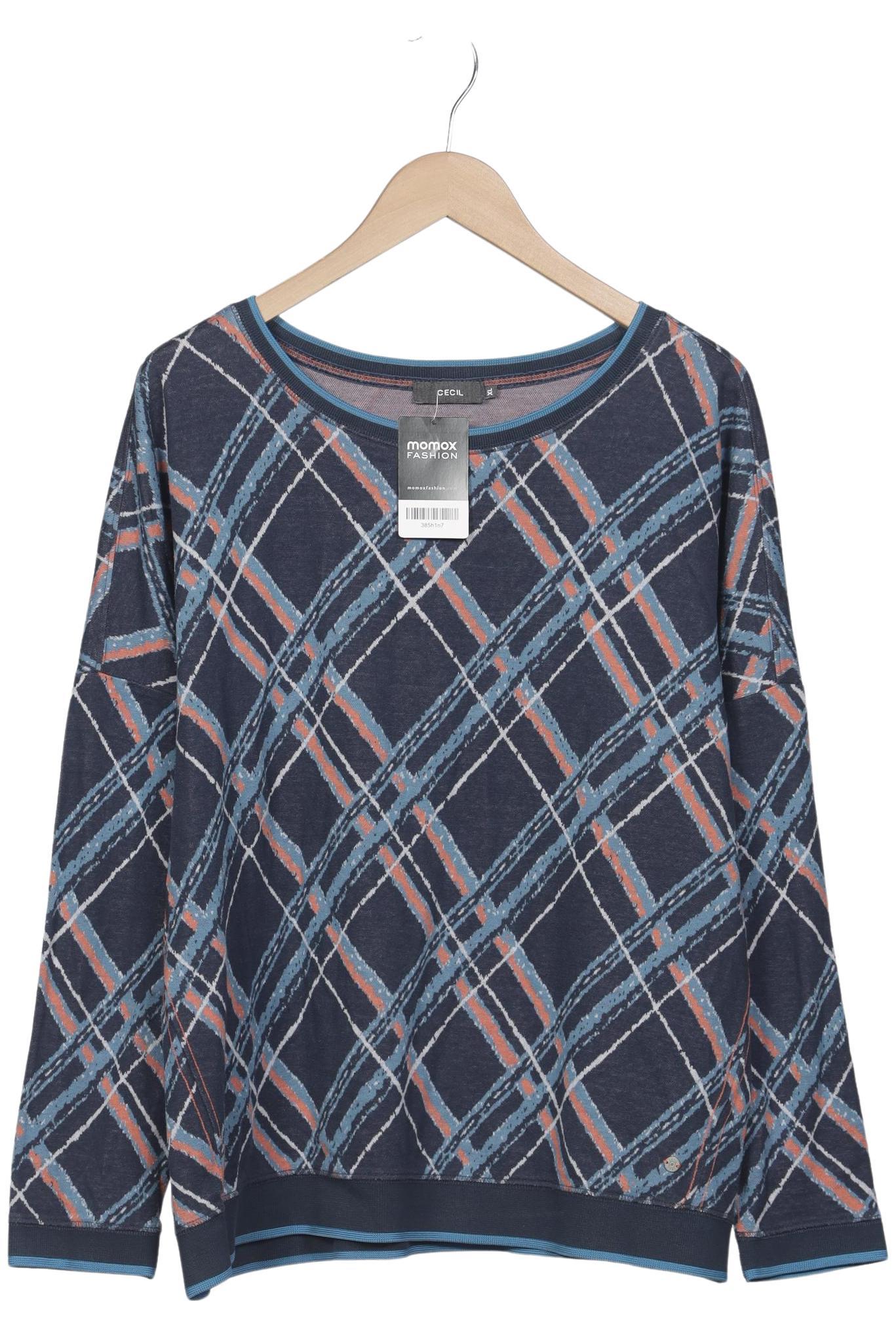 

Cecil Damen Sweatshirt, marineblau, Gr. 44