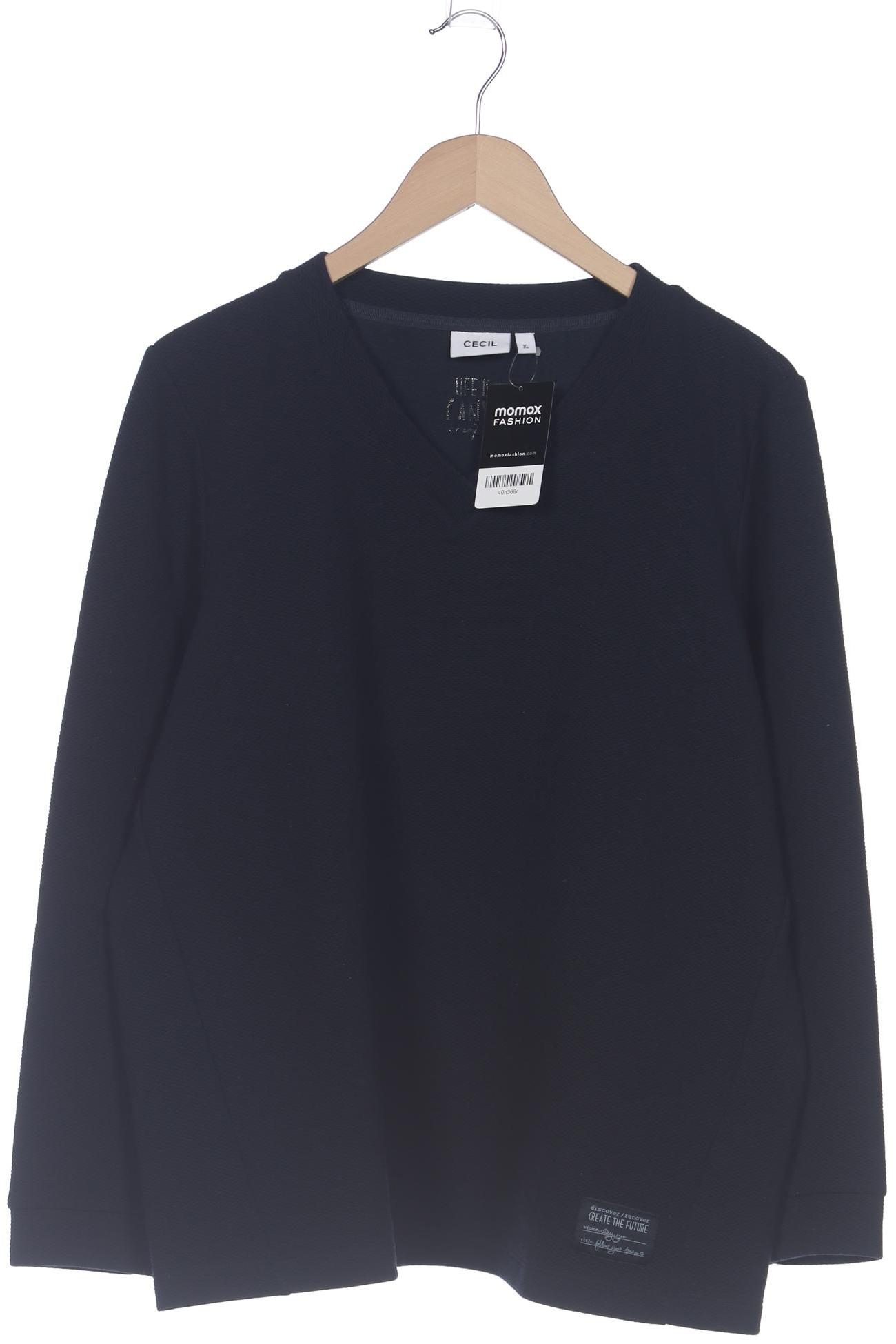 

Cecil Damen Sweatshirt, marineblau, Gr. 44