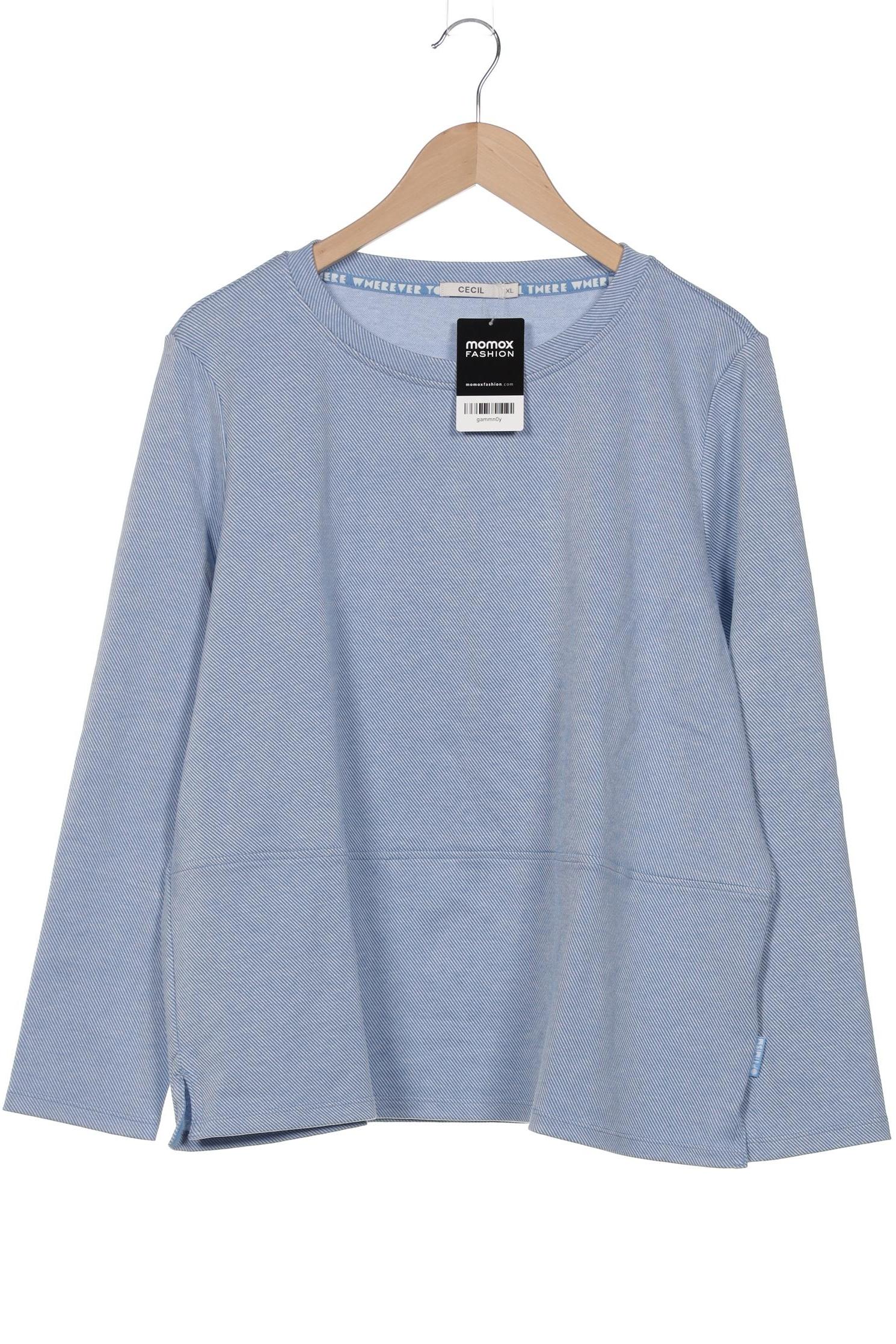 

Cecil Damen Sweatshirt, blau, Gr. 44