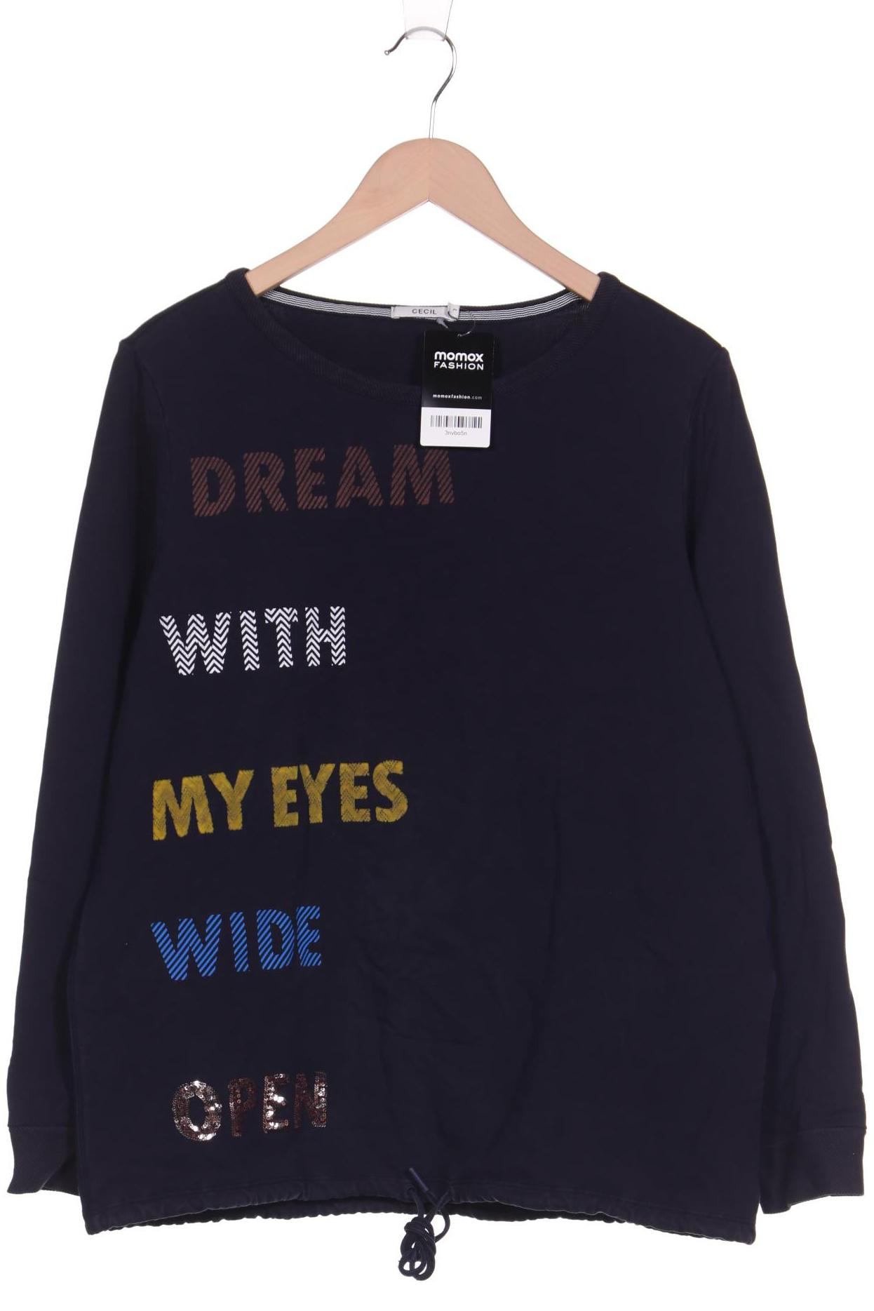 

CECIL Damen Sweatshirt, marineblau