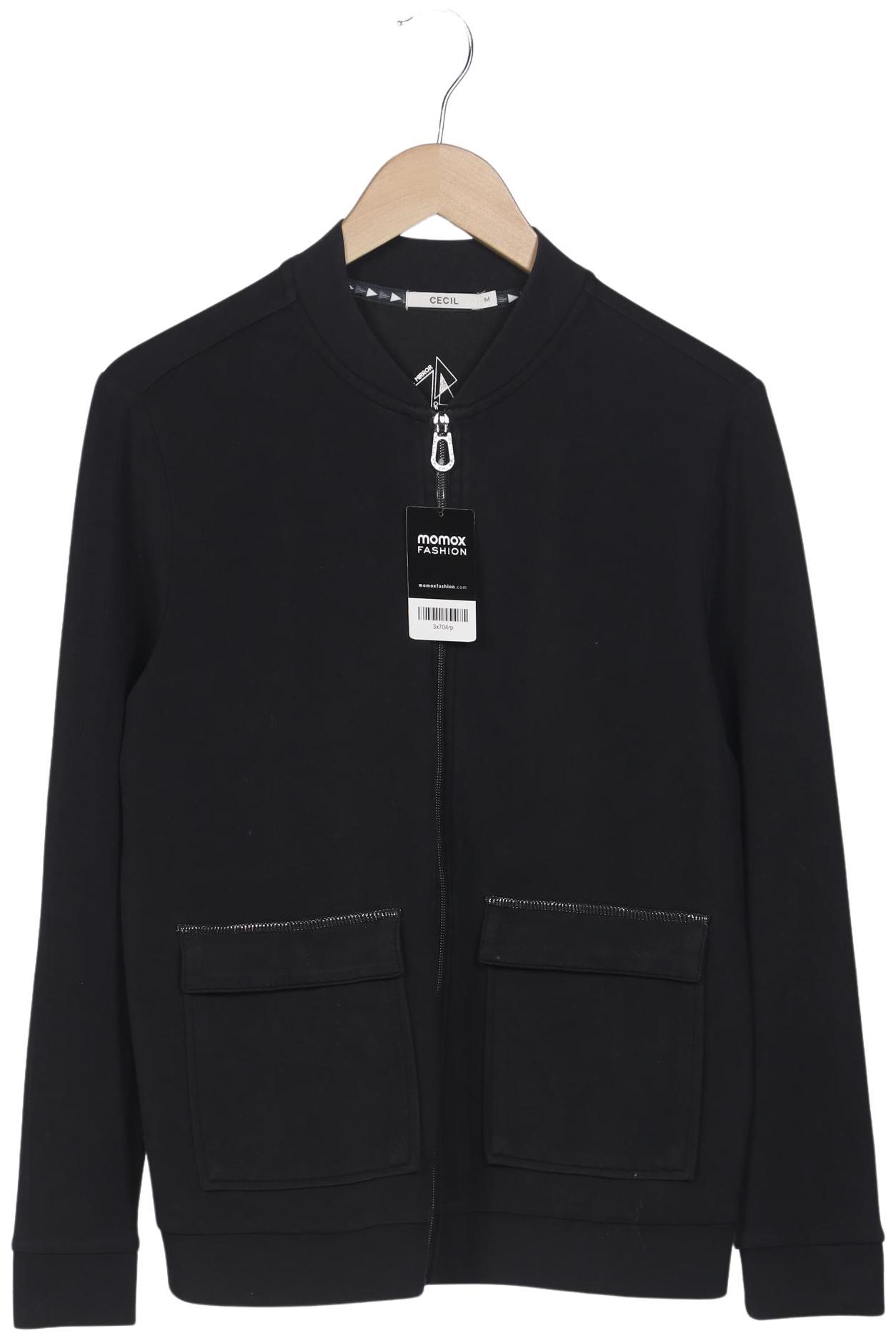 

Cecil Damen Sweatshirt, schwarz, Gr. 38