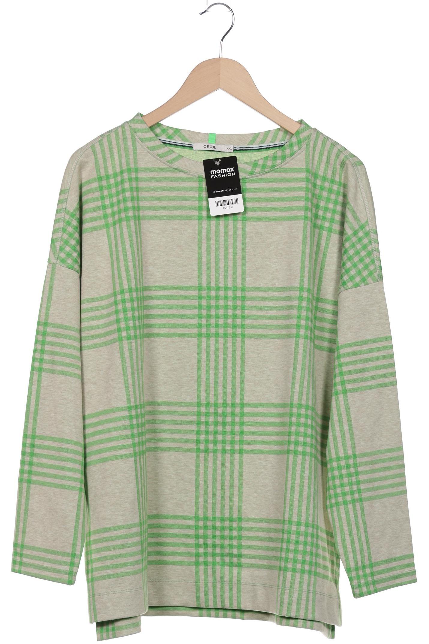 

Cecil Damen Sweatshirt, grün, Gr. 46