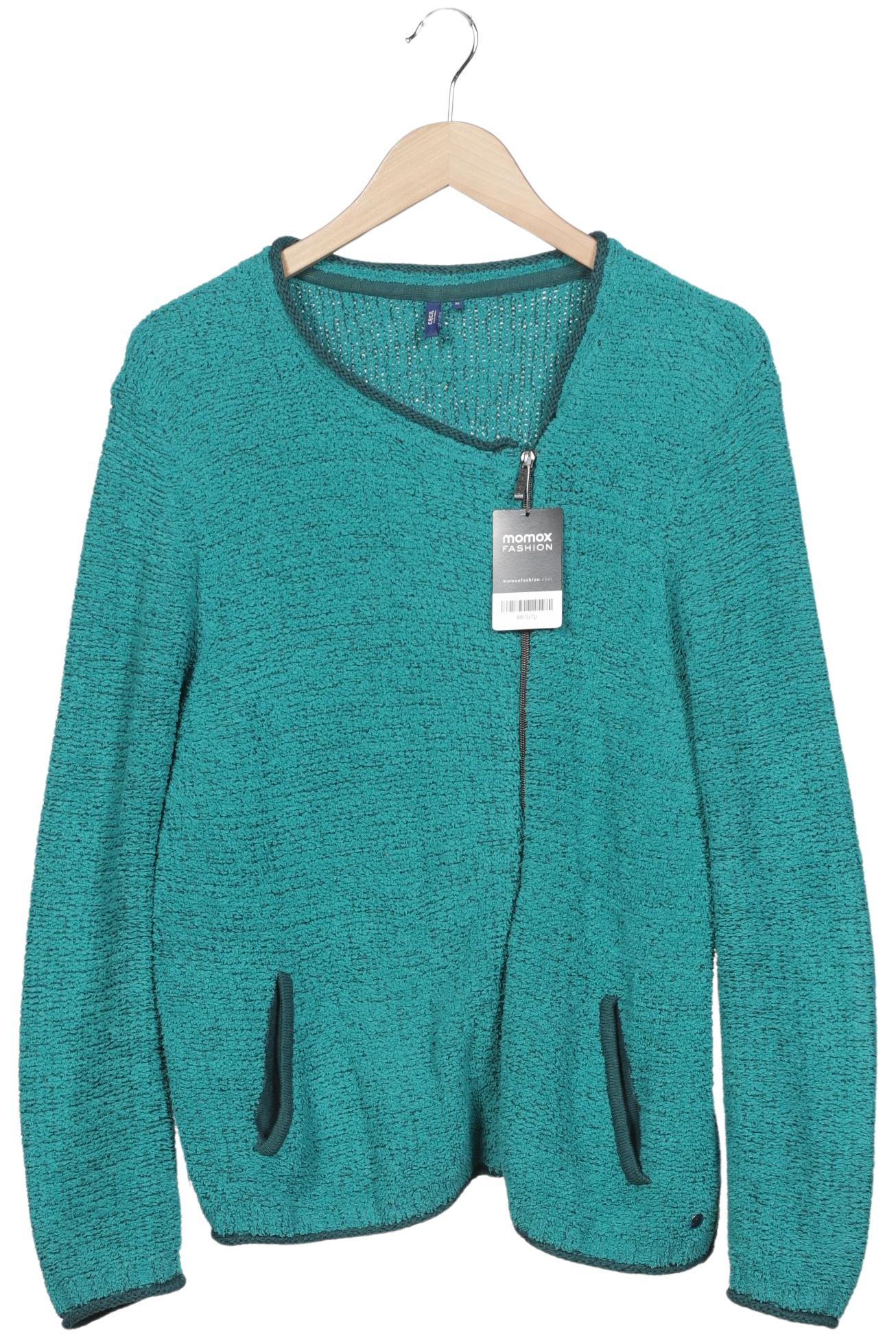 

Cecil Damen Sweatshirt, türkis, Gr. 44