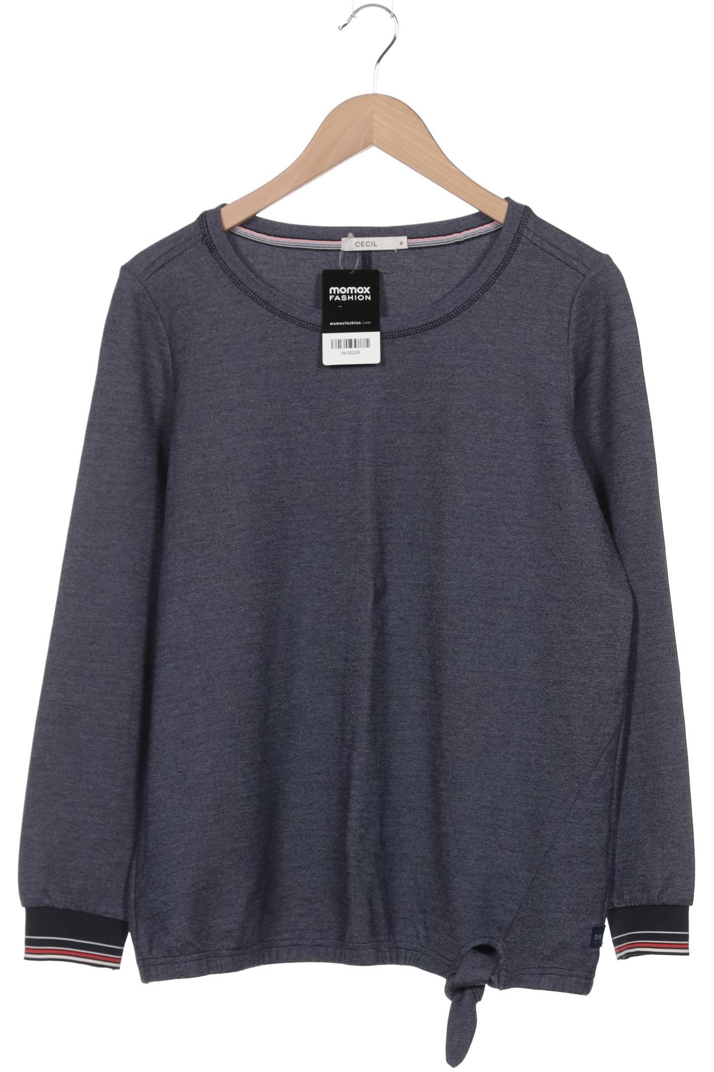 

Cecil Damen Sweatshirt, marineblau, Gr. 38