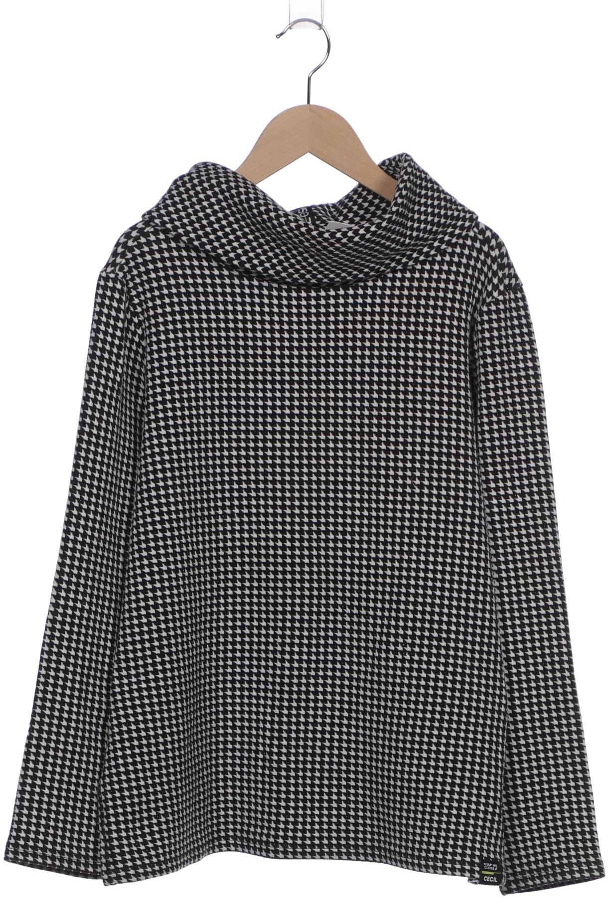 

Cecil Damen Sweatshirt, schwarz, Gr. 38