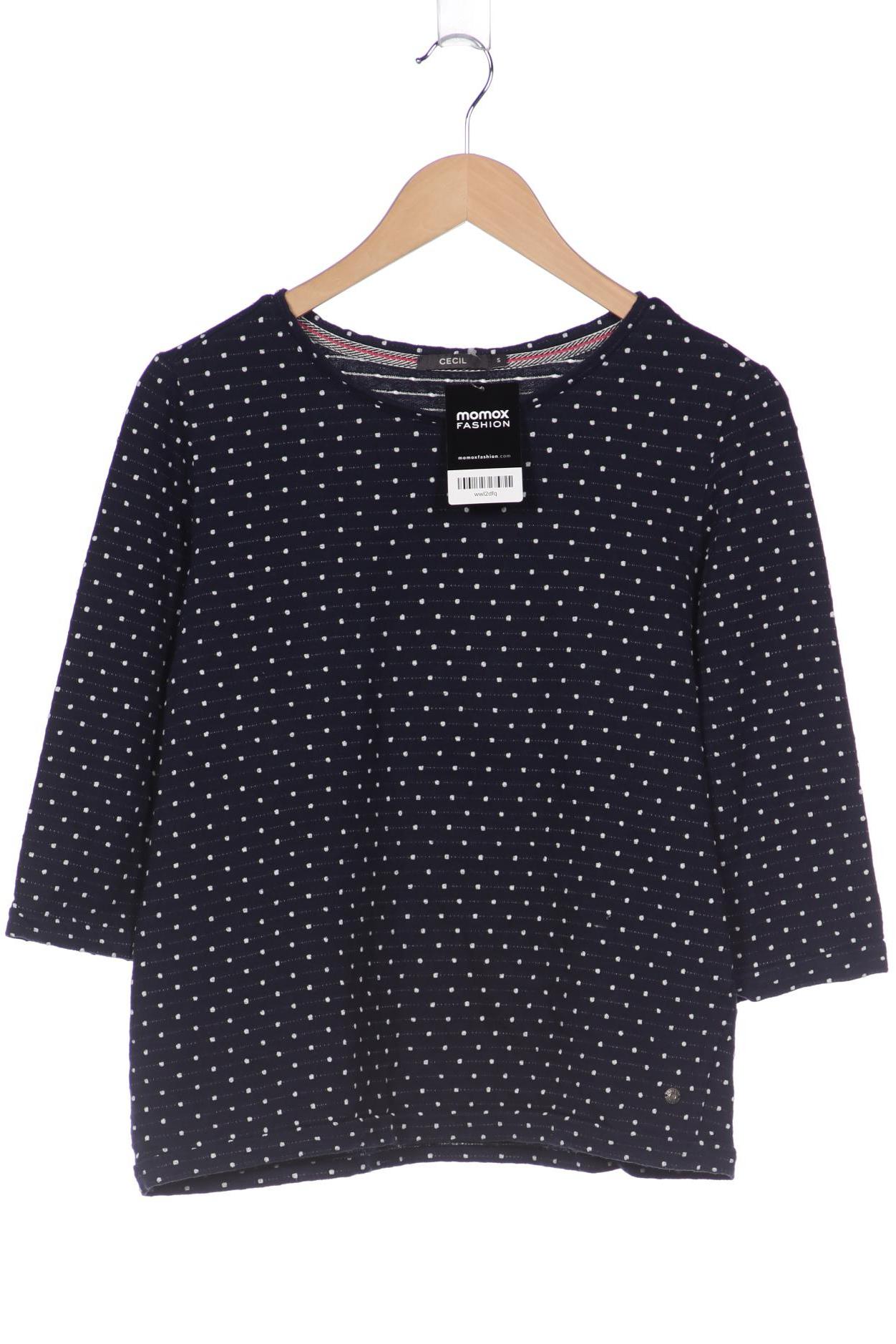 

Cecil Damen Sweatshirt, marineblau, Gr. 36