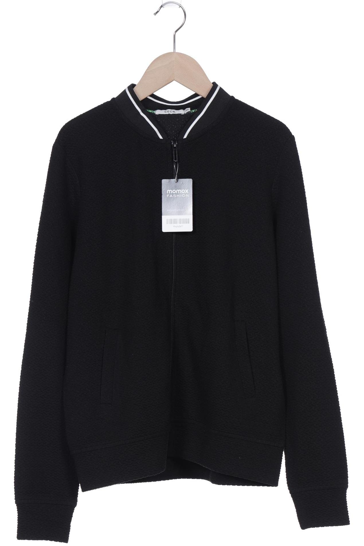

Cecil Damen Sweatshirt, schwarz, Gr. 34