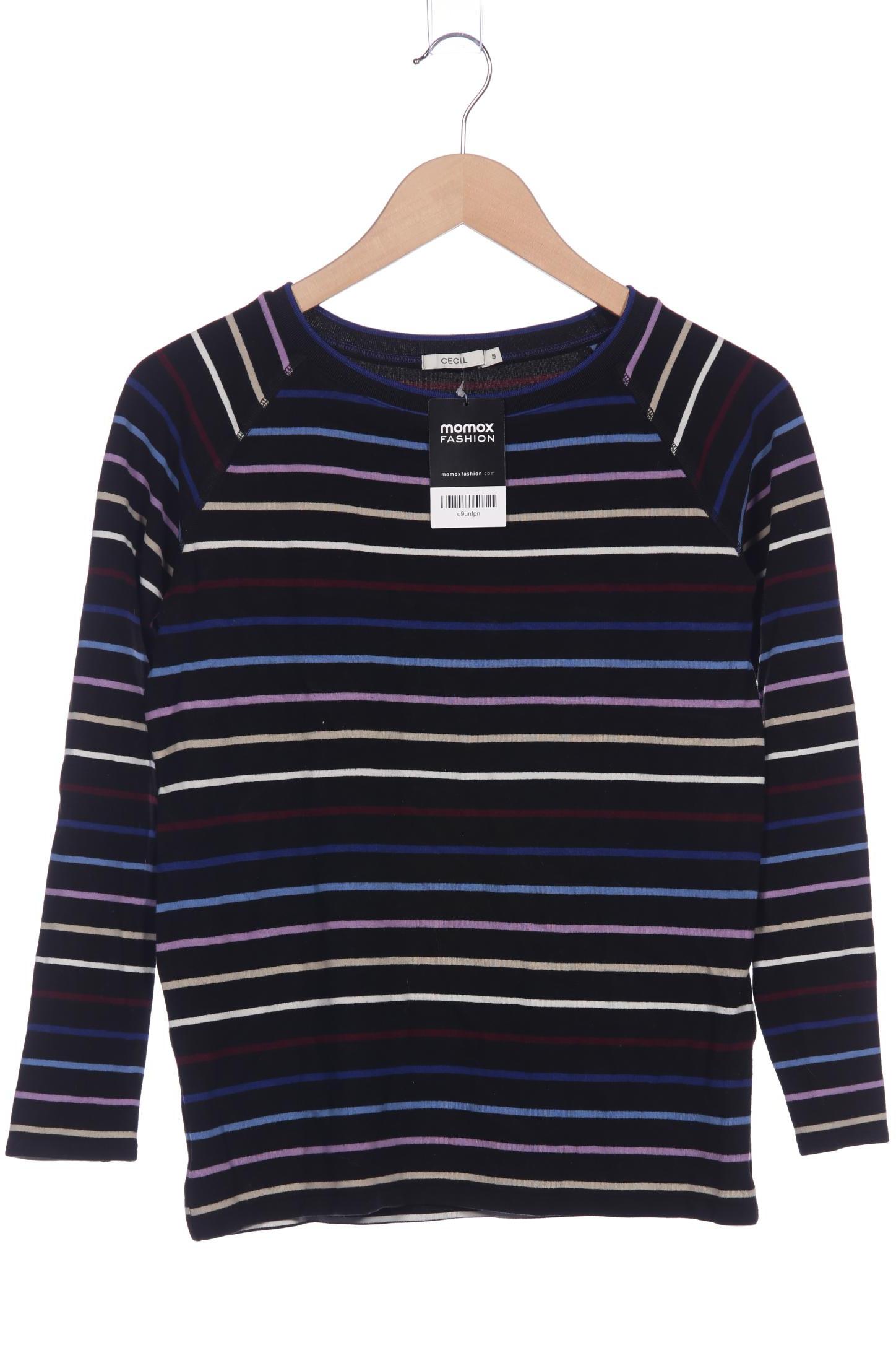 

Cecil Damen Sweatshirt, schwarz, Gr. 36