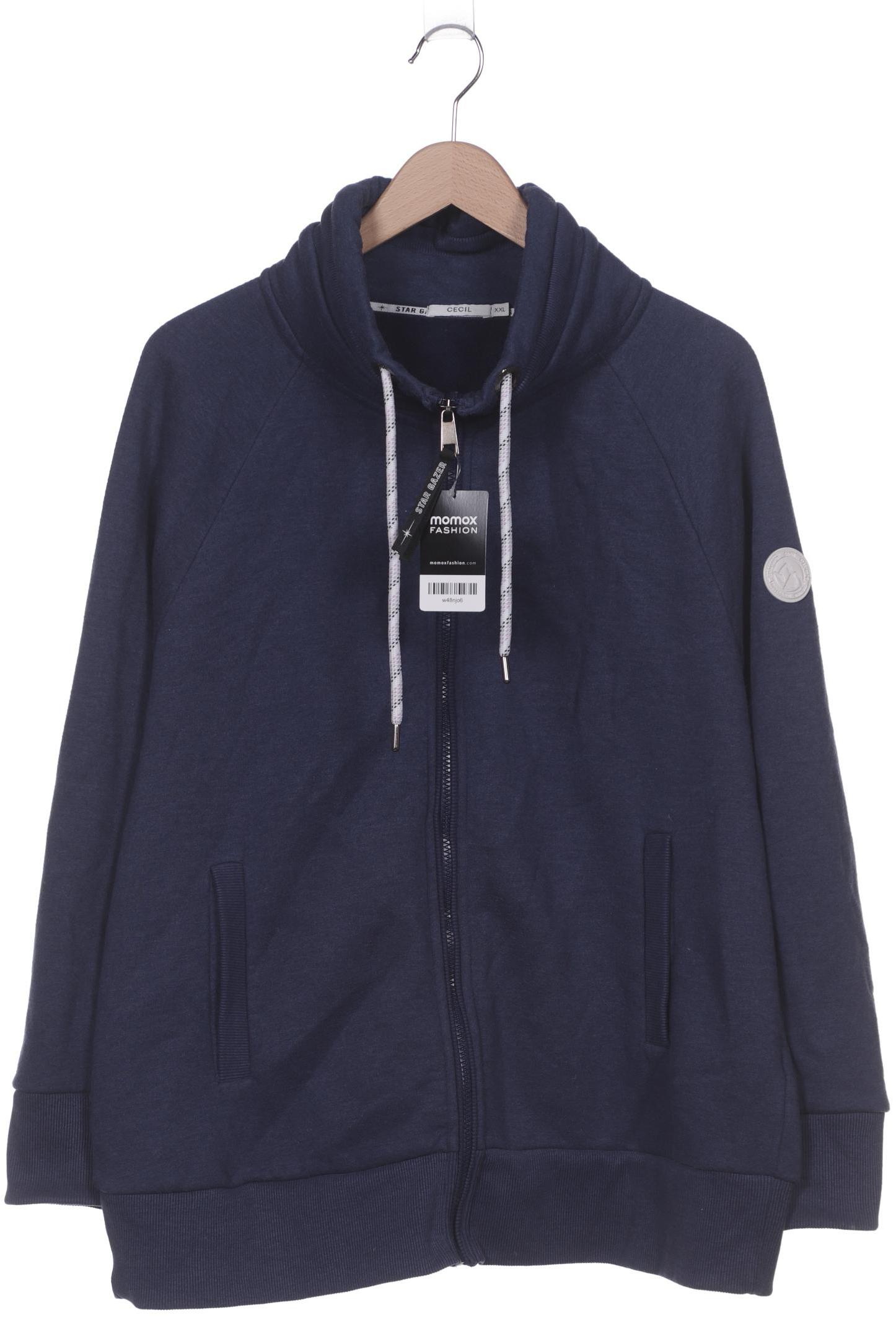 

Cecil Damen Sweatshirt, marineblau, Gr. 46