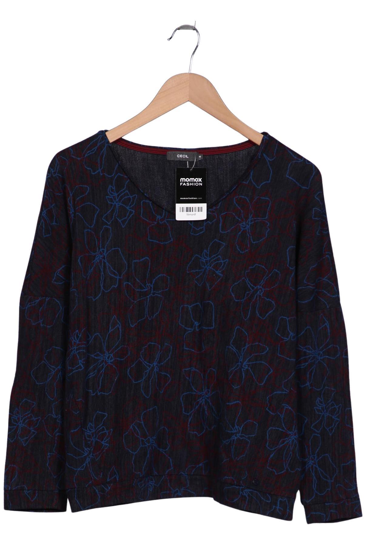 

Cecil Damen Sweatshirt, marineblau, Gr. 36