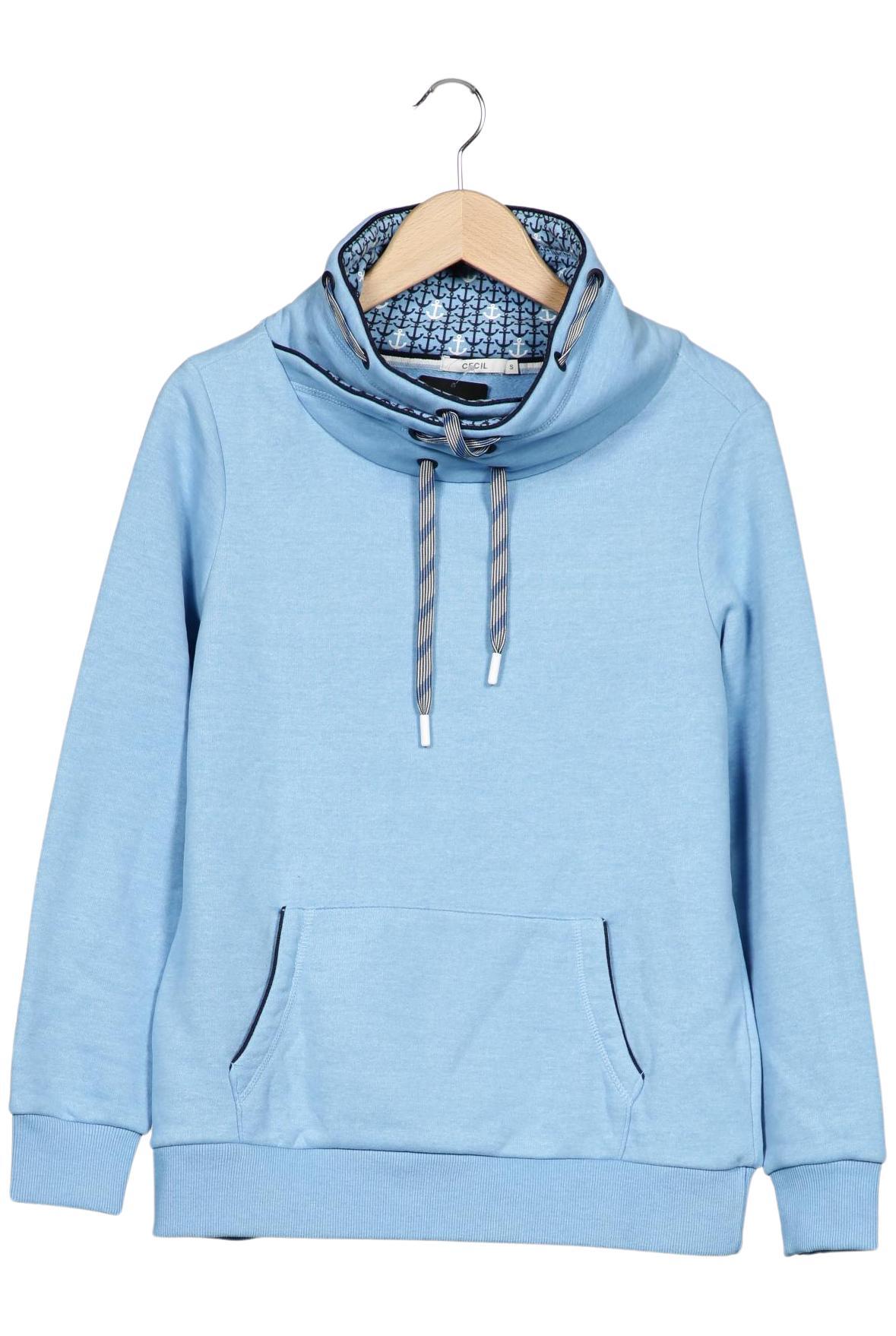 

Cecil Damen Sweatshirt, hellblau, Gr. 36