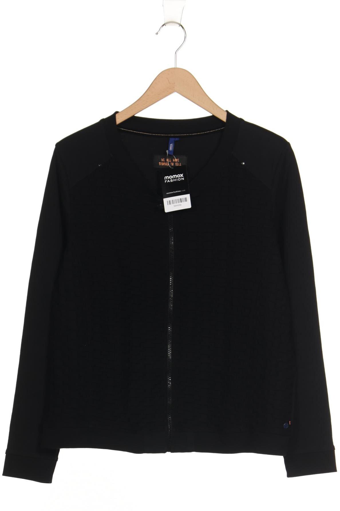 

Cecil Damen Sweatshirt, schwarz, Gr. 42