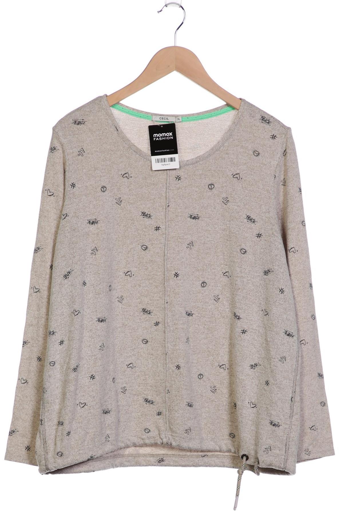 

Cecil Damen Sweatshirt, beige, Gr. 44