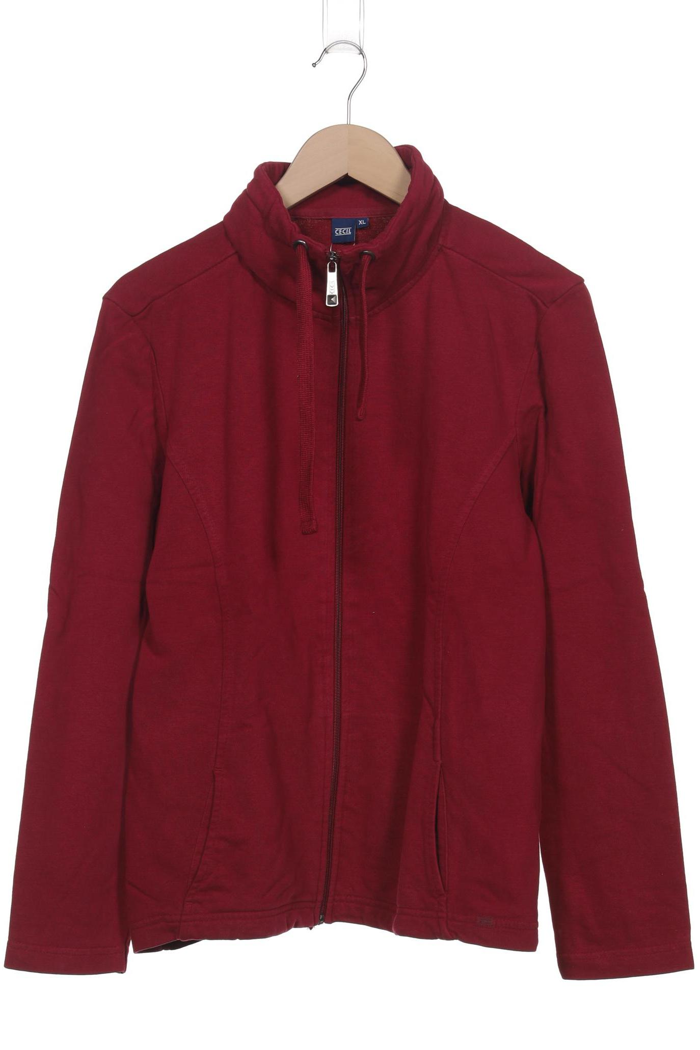 

Cecil Damen Sweatshirt, bordeaux, Gr. 44