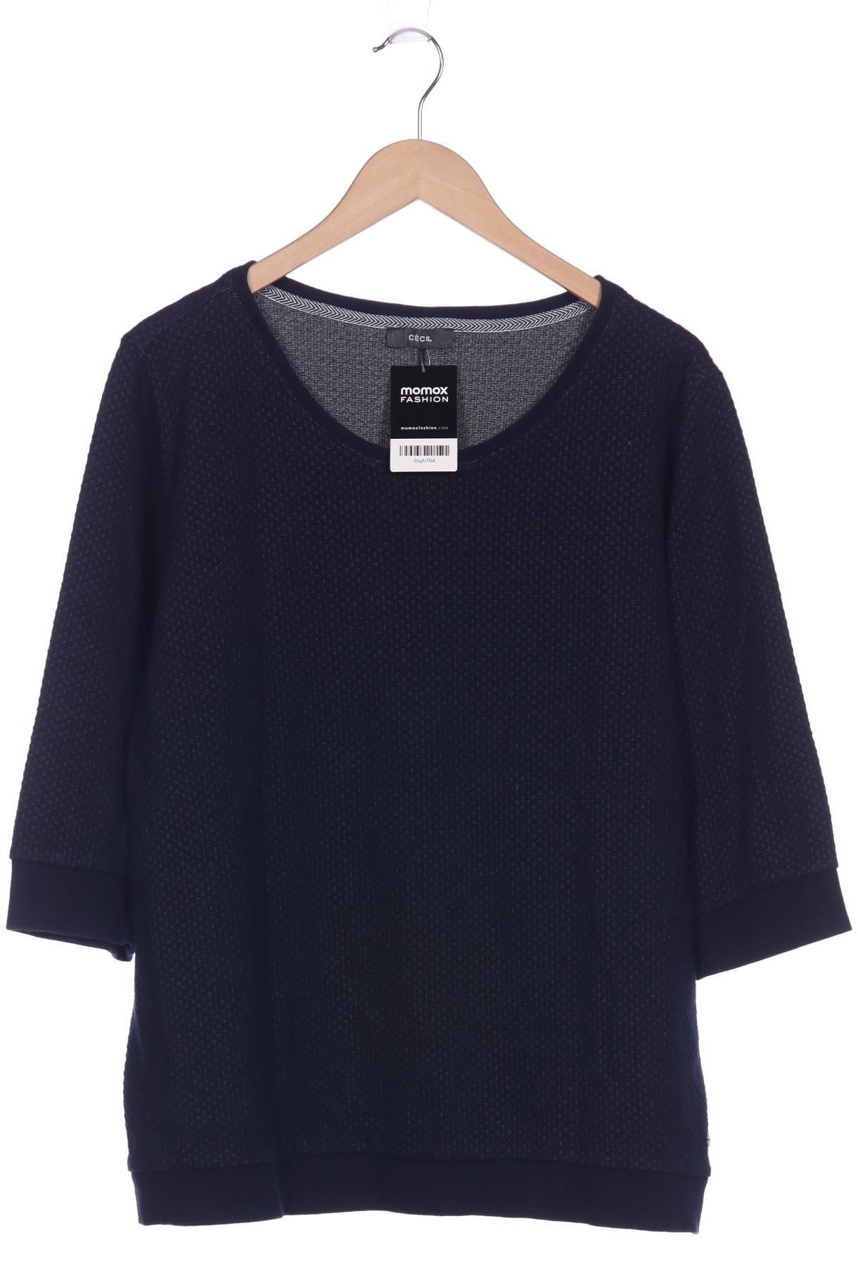 

Cecil Damen Sweatshirt, marineblau, Gr. 38
