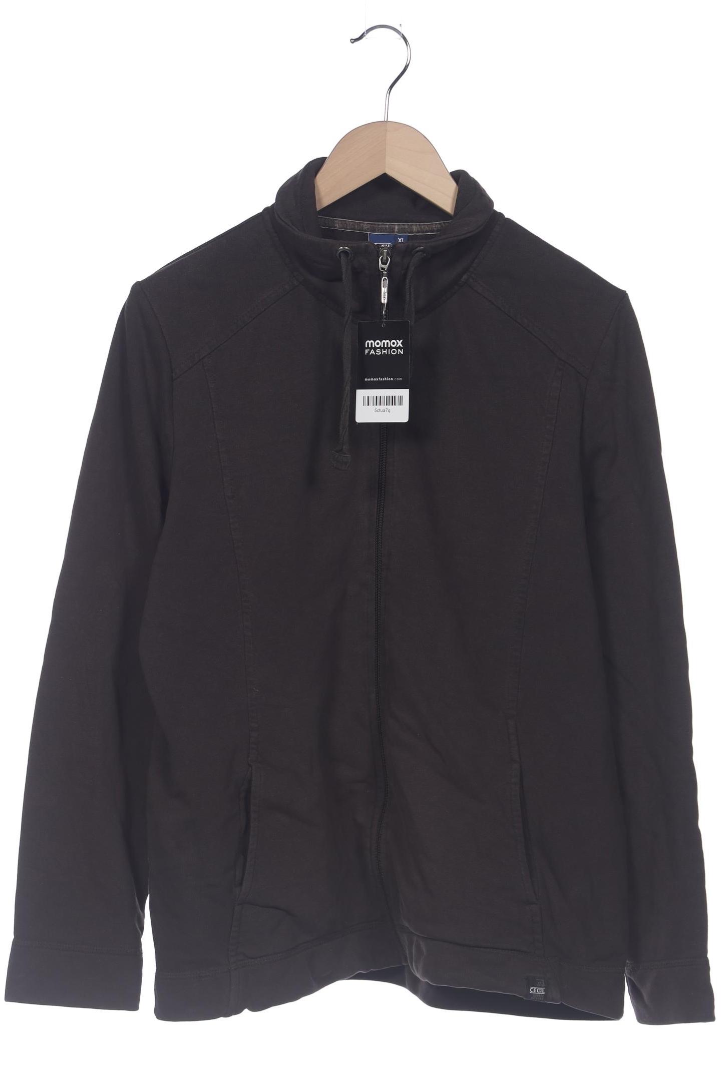 

Cecil Damen Sweatshirt, schwarz, Gr. 44