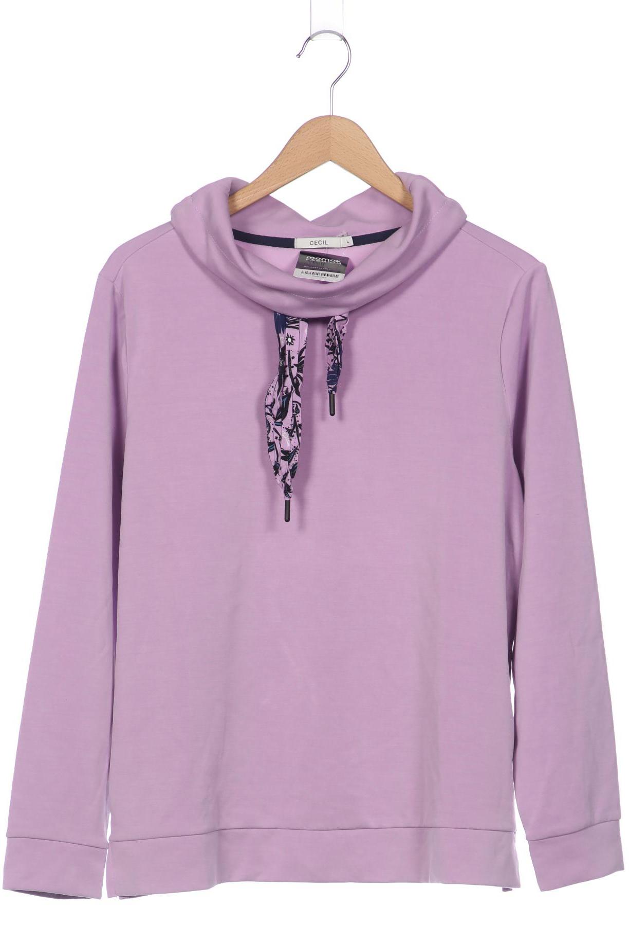 

Cecil Damen Sweatshirt, flieder, Gr. 42