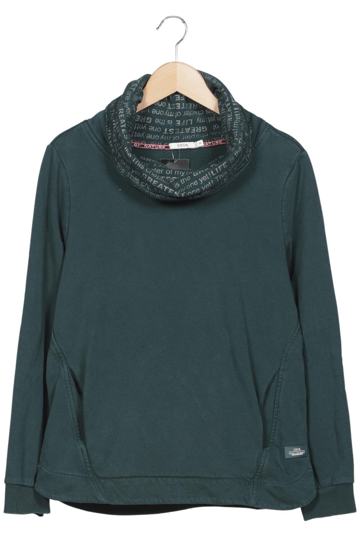 

Cecil Damen Sweatshirt, grün, Gr. 38