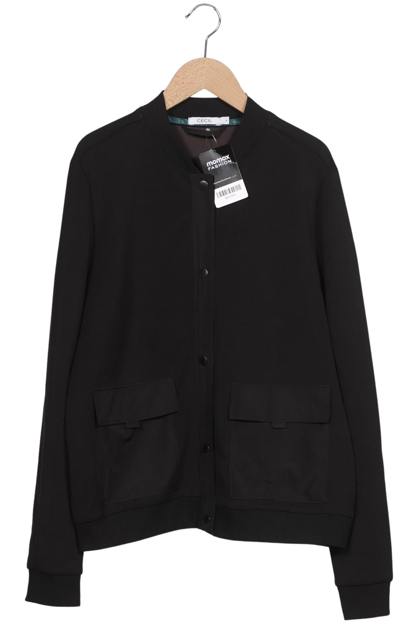 

Cecil Damen Sweatshirt, schwarz, Gr. 36