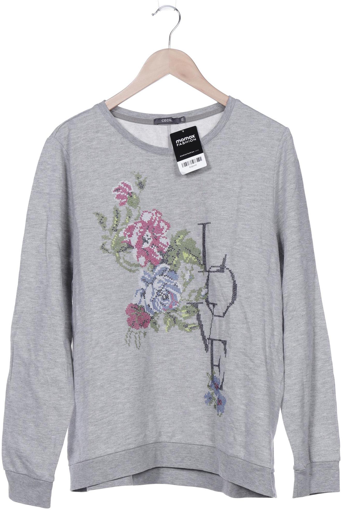 

Cecil Damen Sweatshirt, grau, Gr. 46