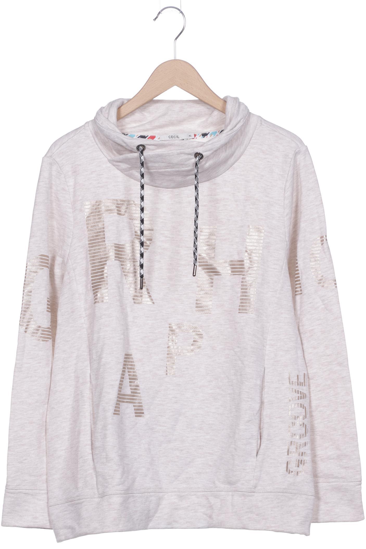

Cecil Damen Sweatshirt, beige, Gr. 44