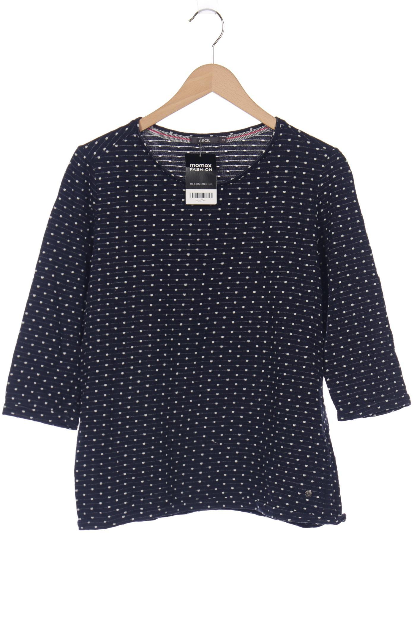 

Cecil Damen Sweatshirt, marineblau, Gr. 38