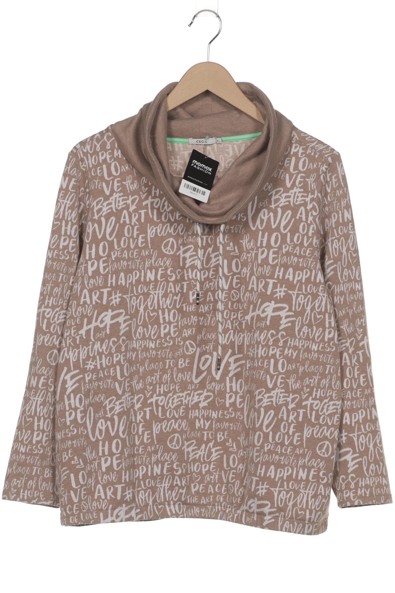 

Cecil Damen Sweatshirt, beige, Gr. 44