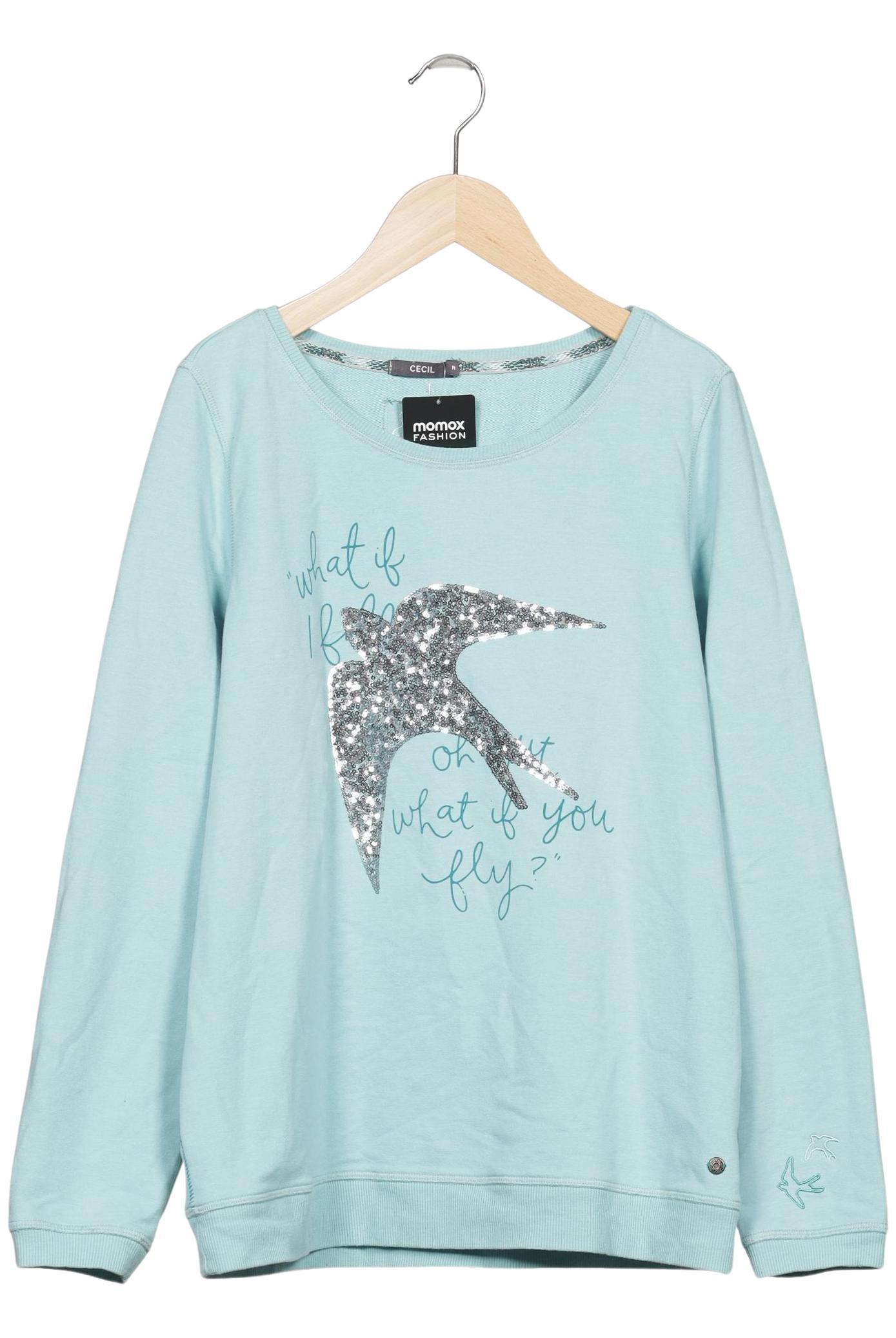 

Cecil Damen Sweatshirt, hellblau, Gr. 38