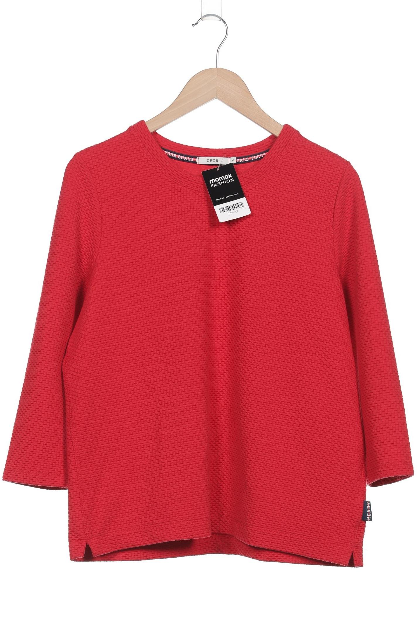 

Cecil Damen Sweatshirt, rot, Gr. 38