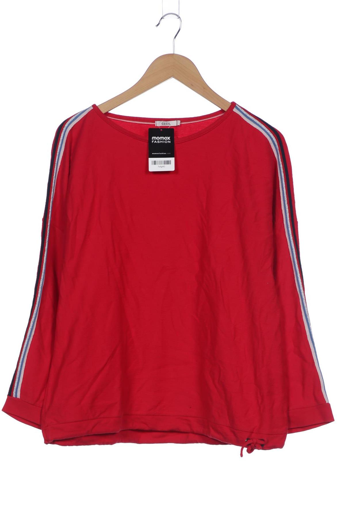 

Cecil Damen Sweatshirt, rot, Gr. 42