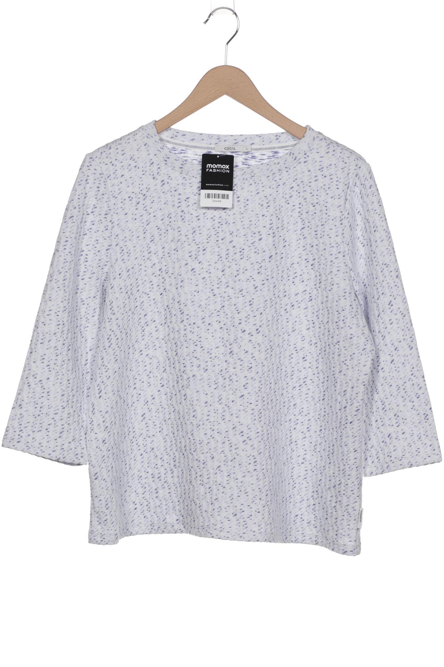 

Cecil Damen Sweatshirt, weiß, Gr. 42