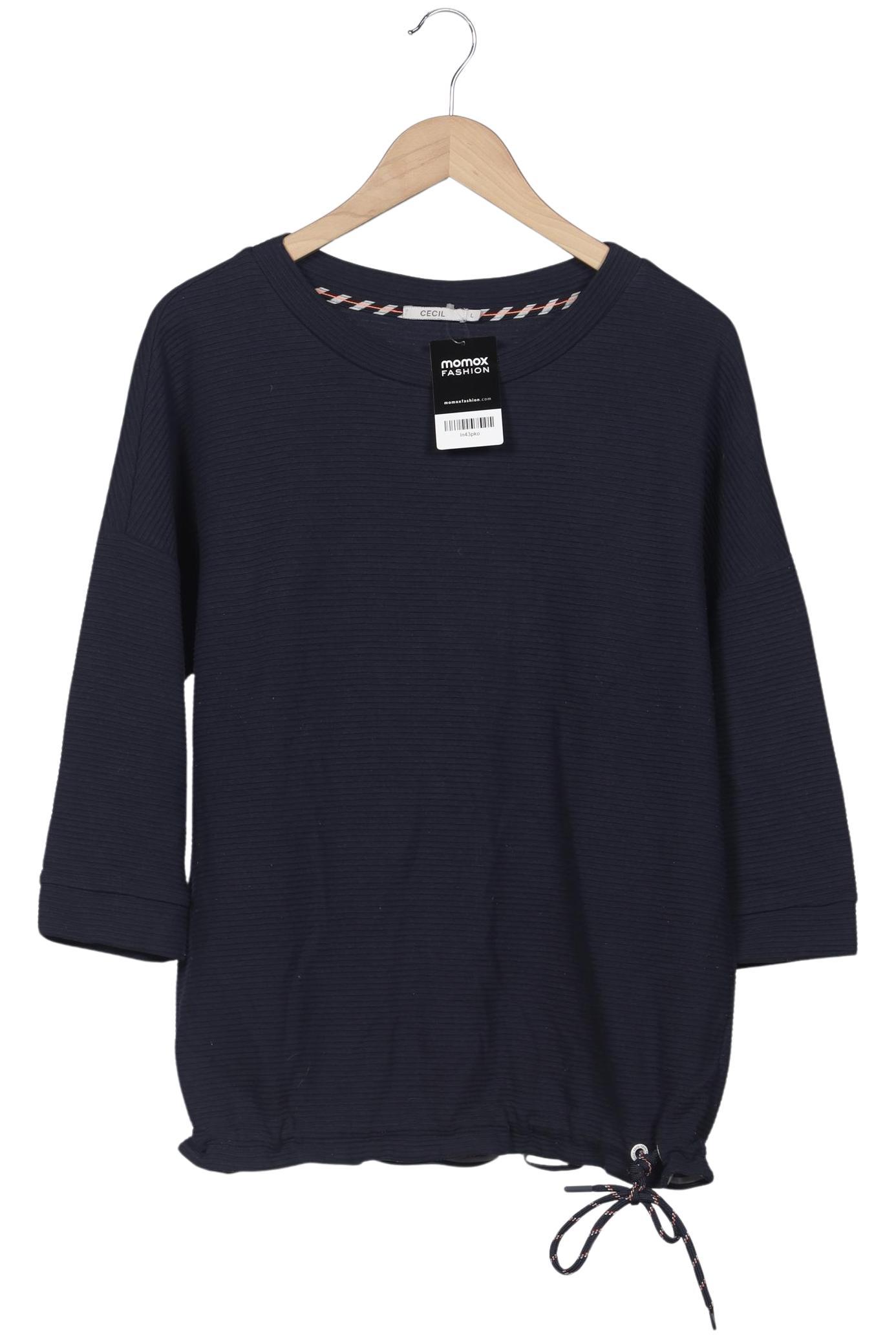 

Cecil Damen Sweatshirt, marineblau, Gr. 42