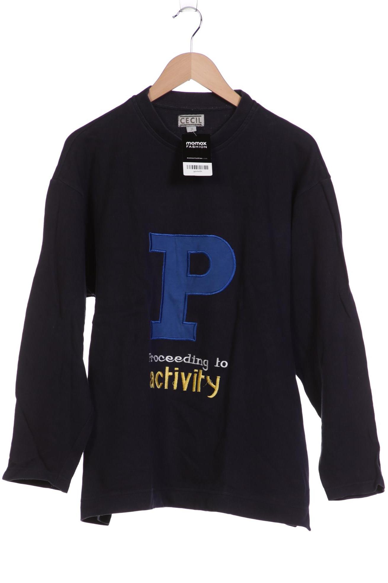 

Cecil Damen Sweatshirt, marineblau, Gr. 38