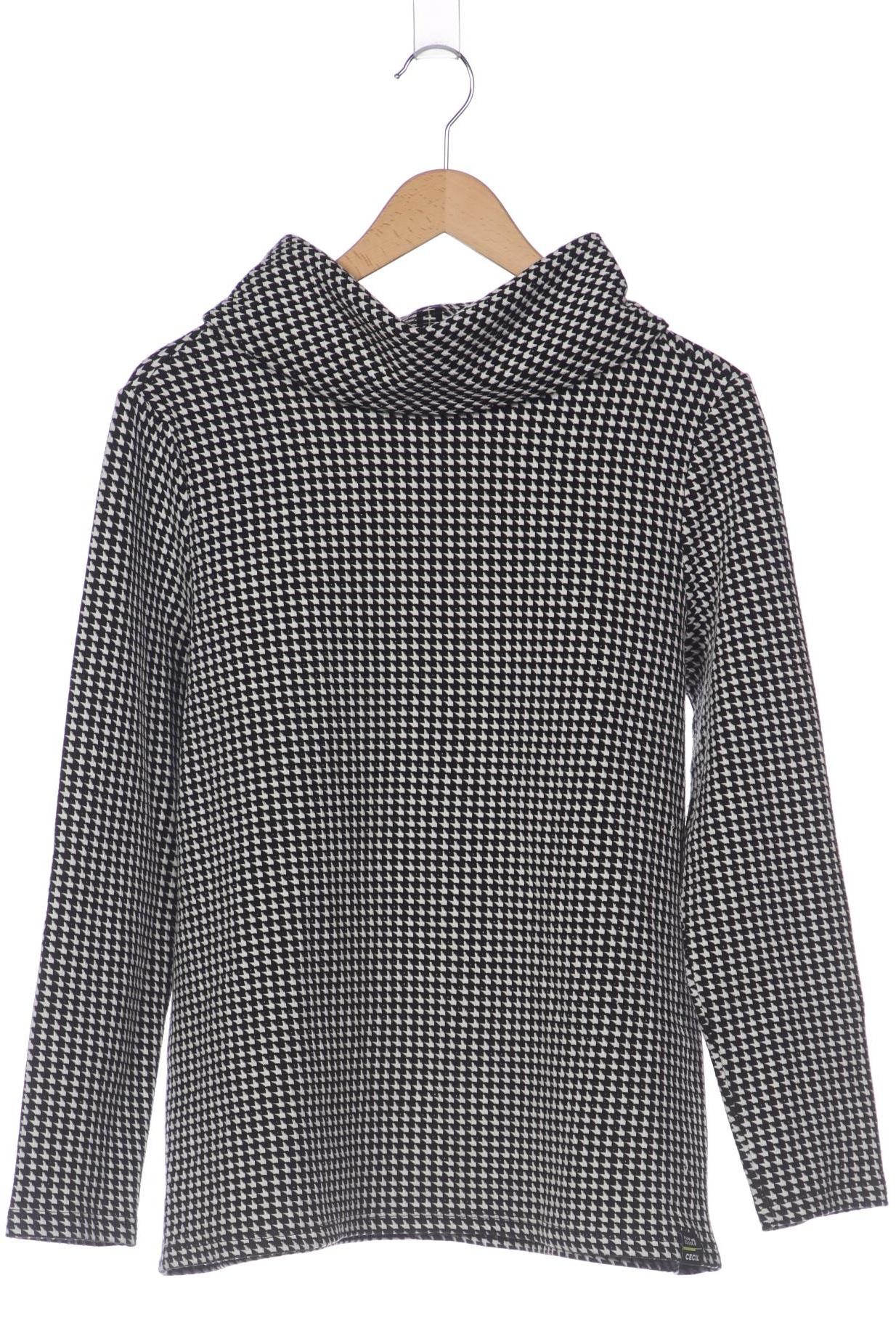 

Cecil Damen Sweatshirt, schwarz, Gr. 42