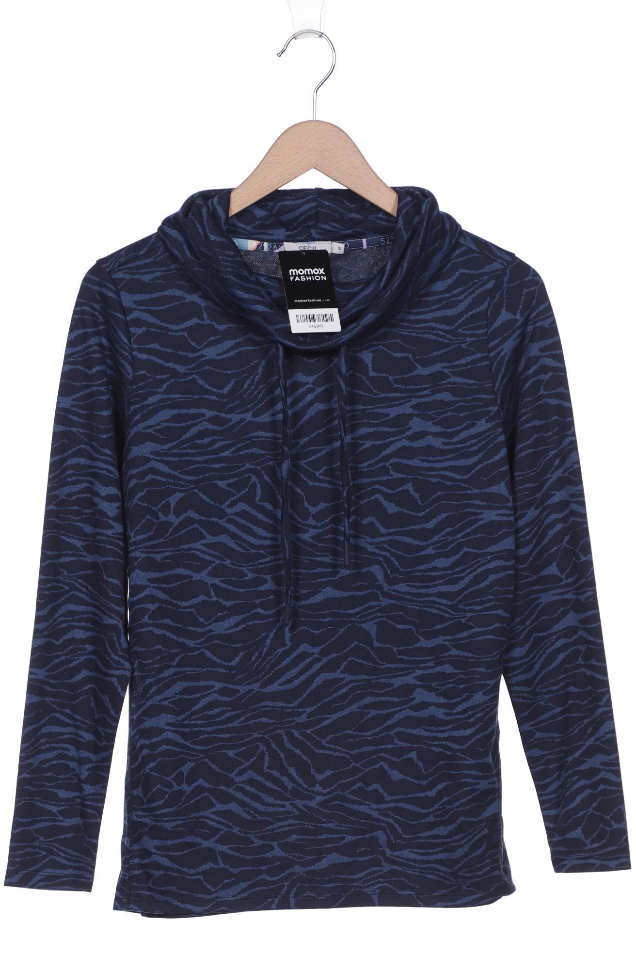 

Cecil Damen Sweatshirt, marineblau, Gr. 36