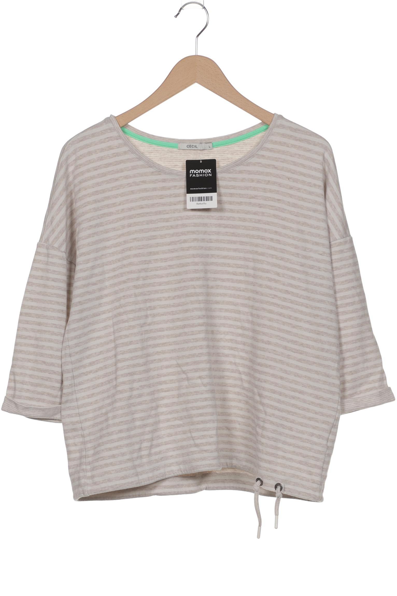 

Cecil Damen Sweatshirt, beige, Gr. 42