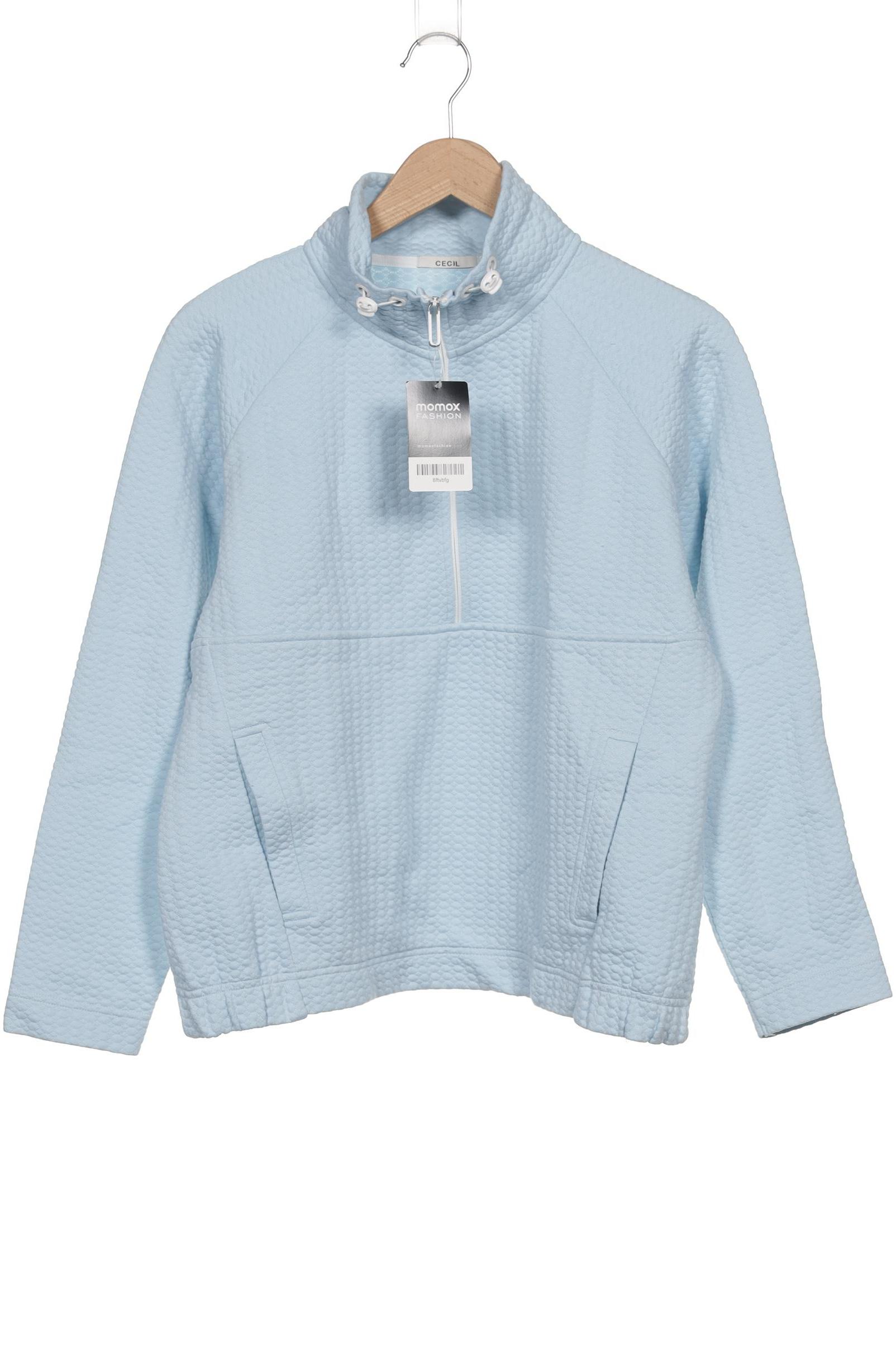 

Cecil Damen Sweatshirt, hellblau, Gr. 38