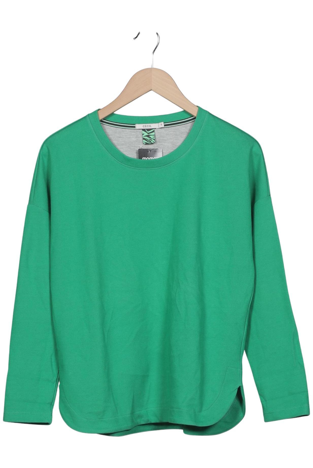 

Cecil Damen Sweatshirt, grün, Gr. 36