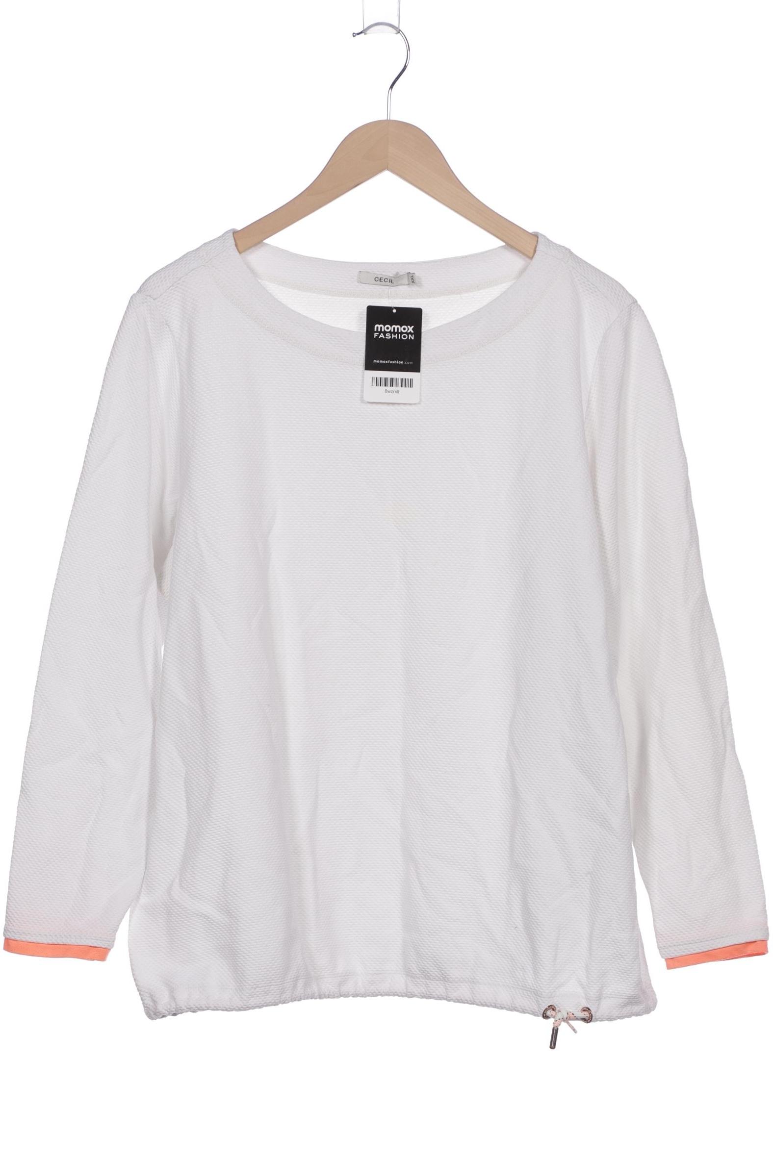 

Cecil Damen Sweatshirt, weiß, Gr. 46