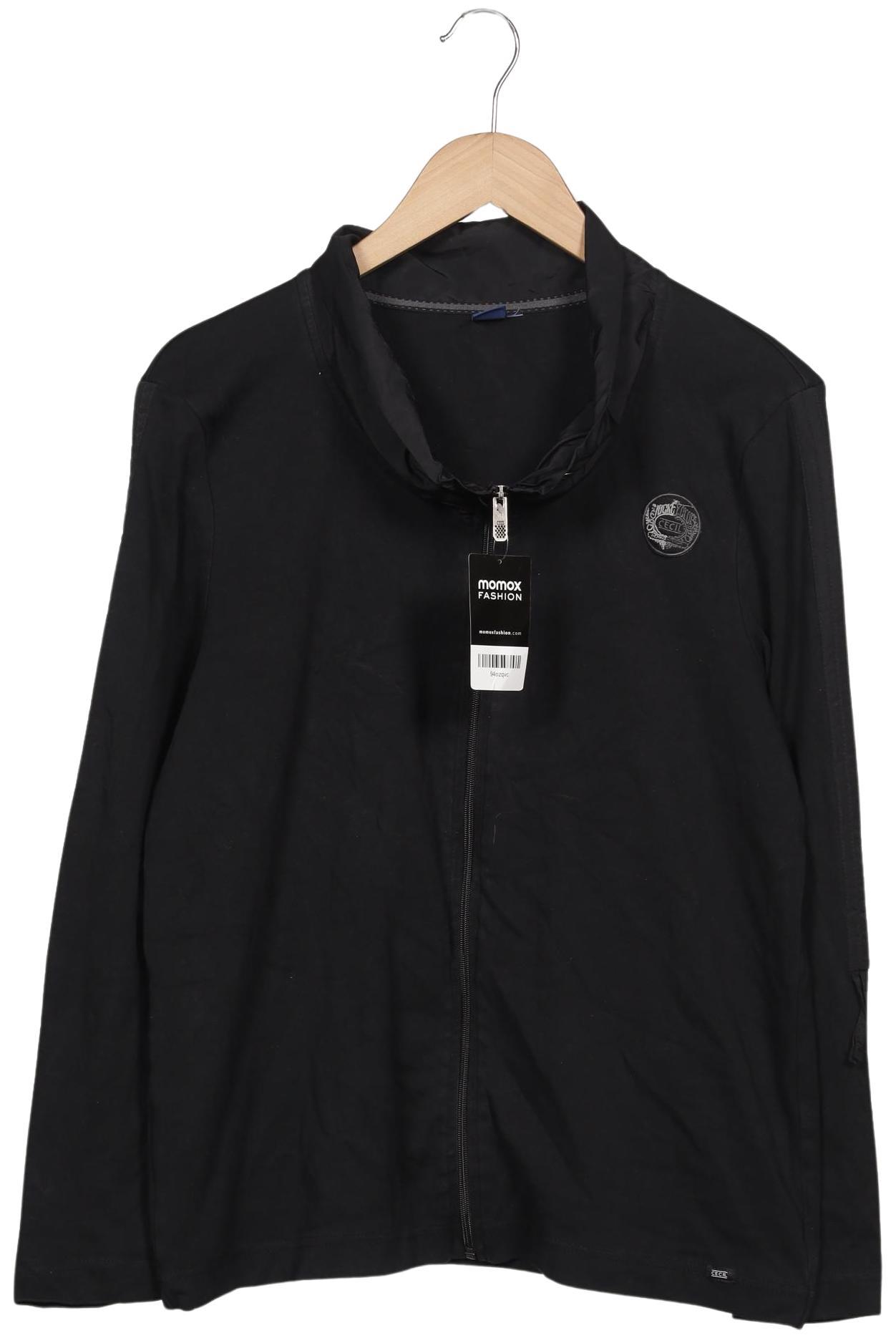 

Cecil Damen Sweatshirt, schwarz, Gr. 44