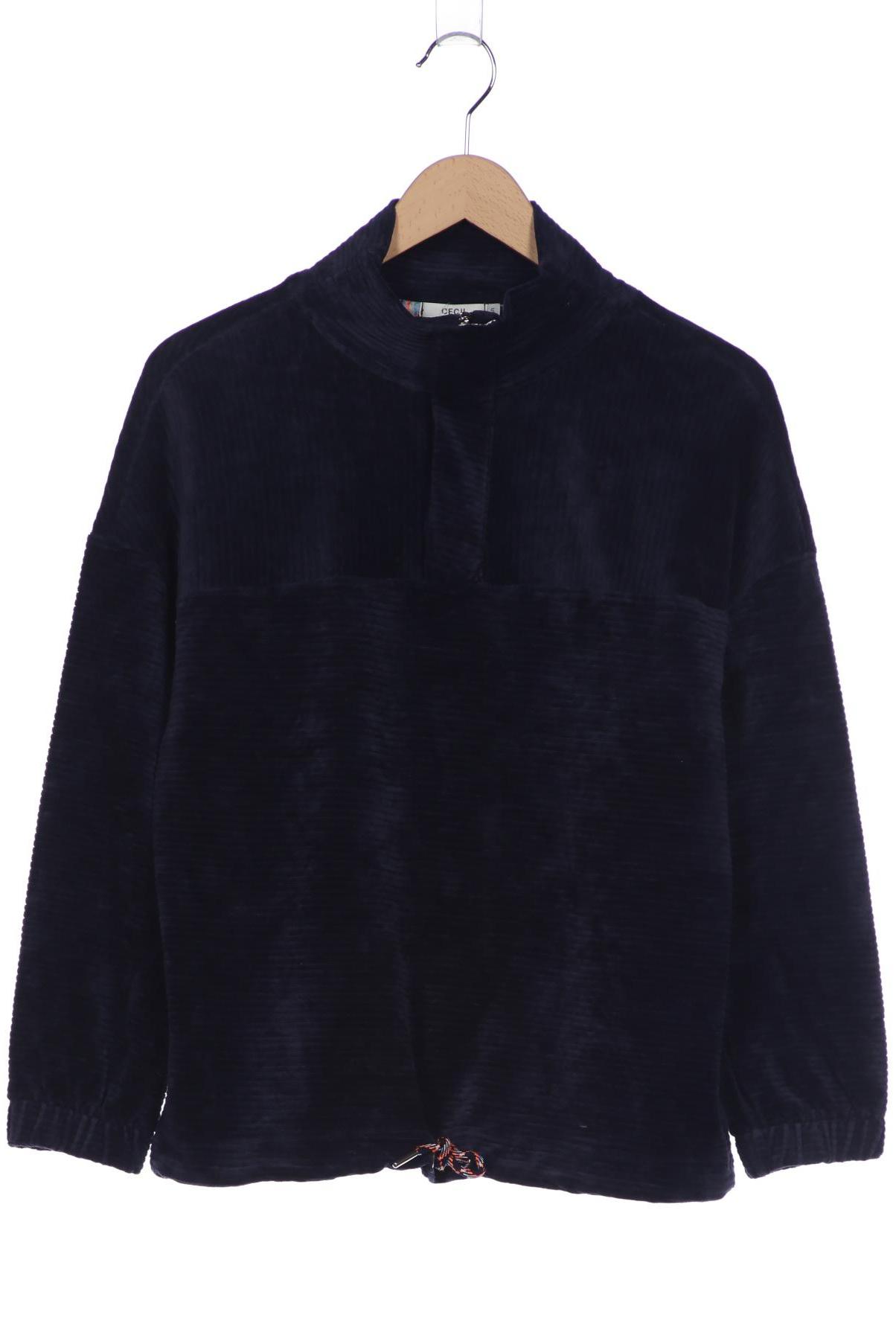 

Cecil Damen Sweatshirt, marineblau, Gr. 36