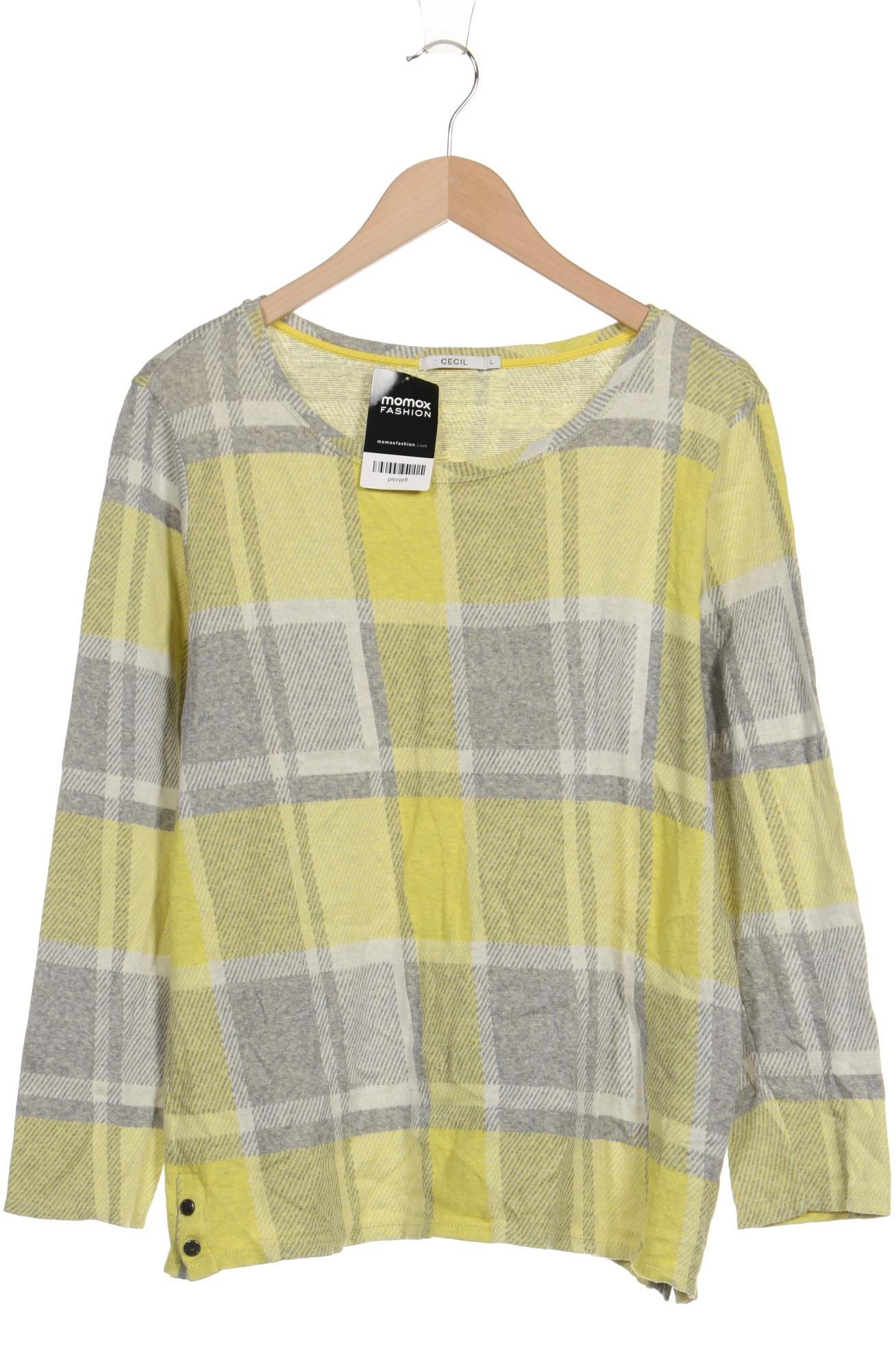 

Cecil Damen Sweatshirt, gelb, Gr. 42