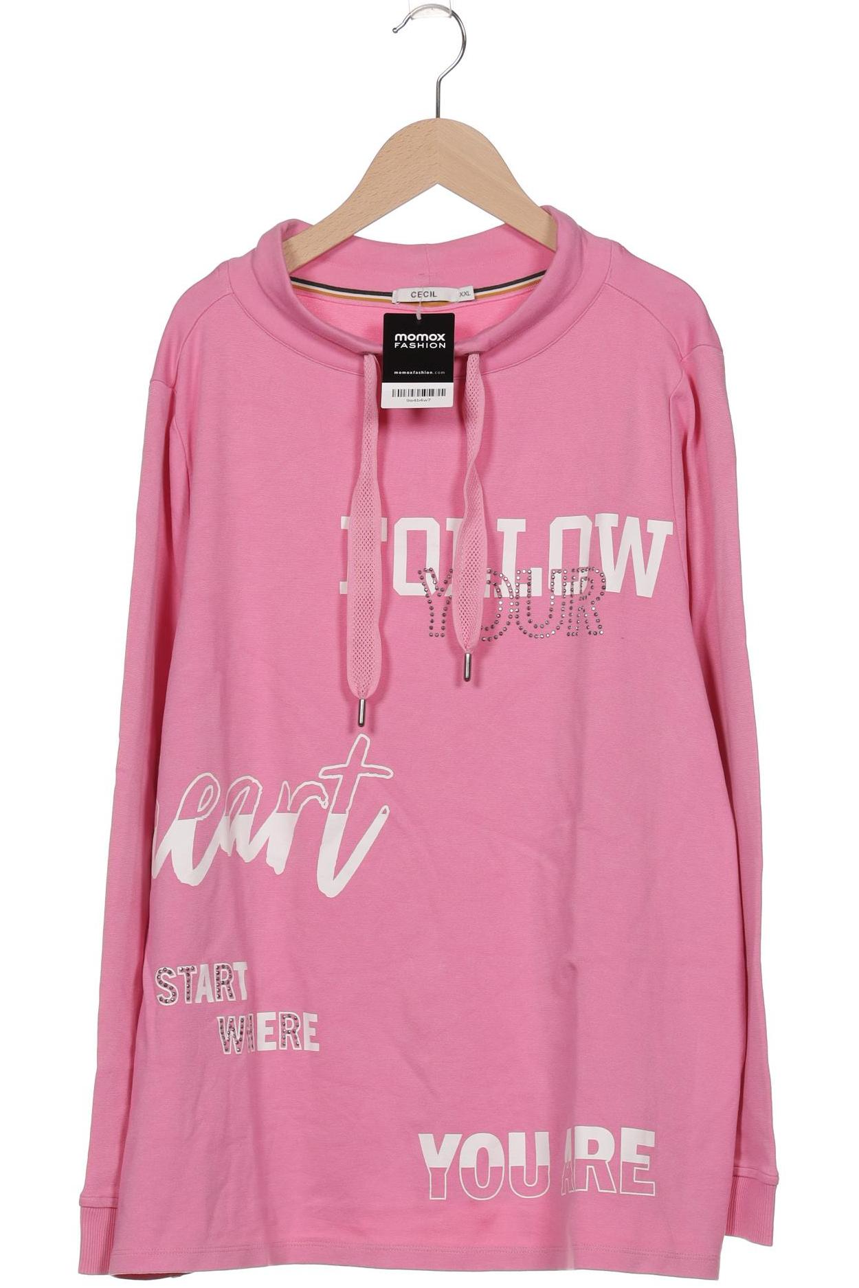 

Cecil Damen Sweatshirt, pink, Gr. 46