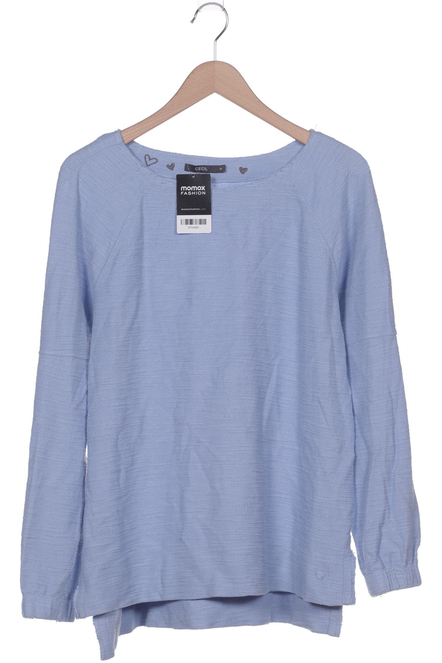 

Cecil Damen Sweatshirt, hellblau, Gr. 38